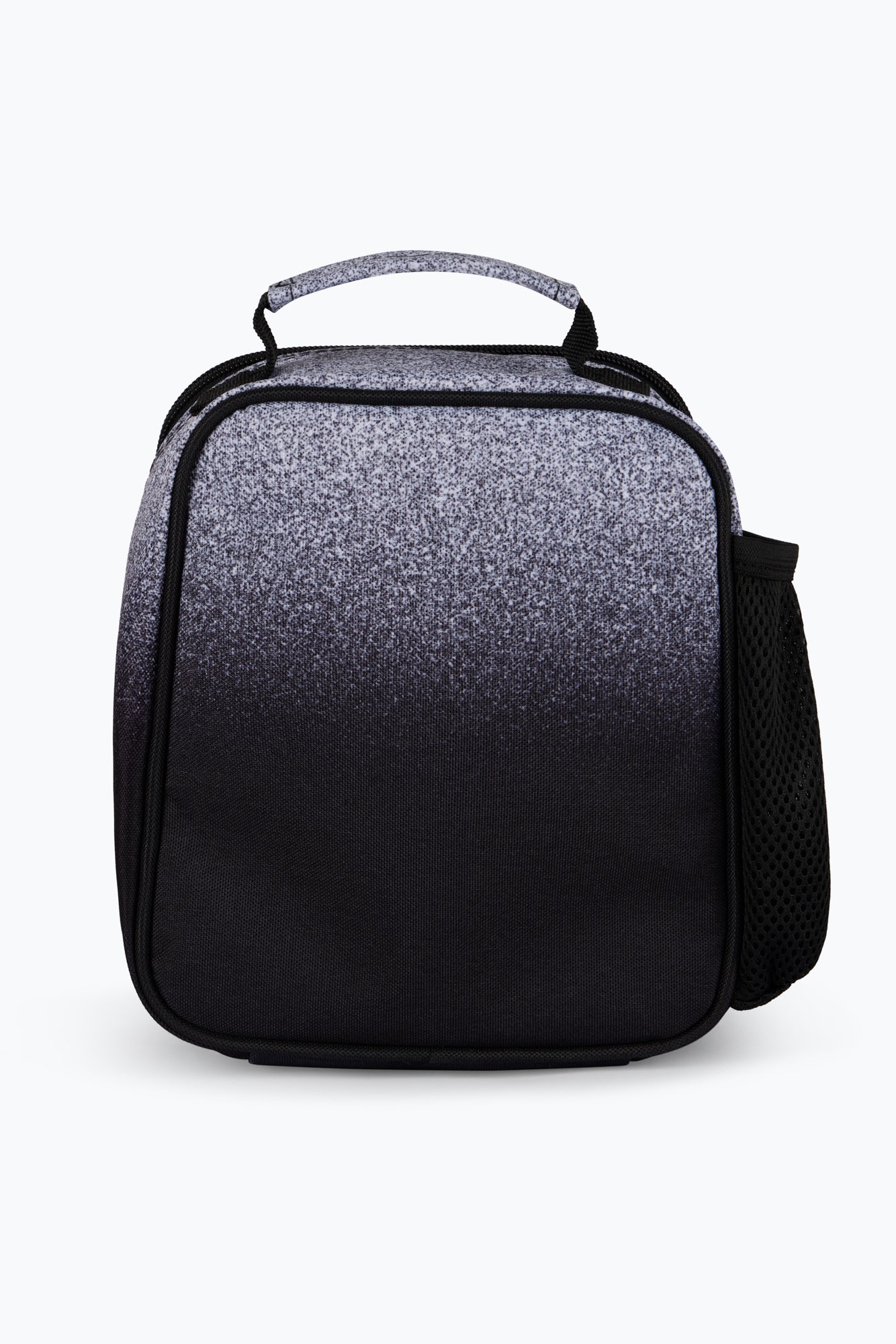 Hype Unisex Black/White Speckle Fade Lunch Bag