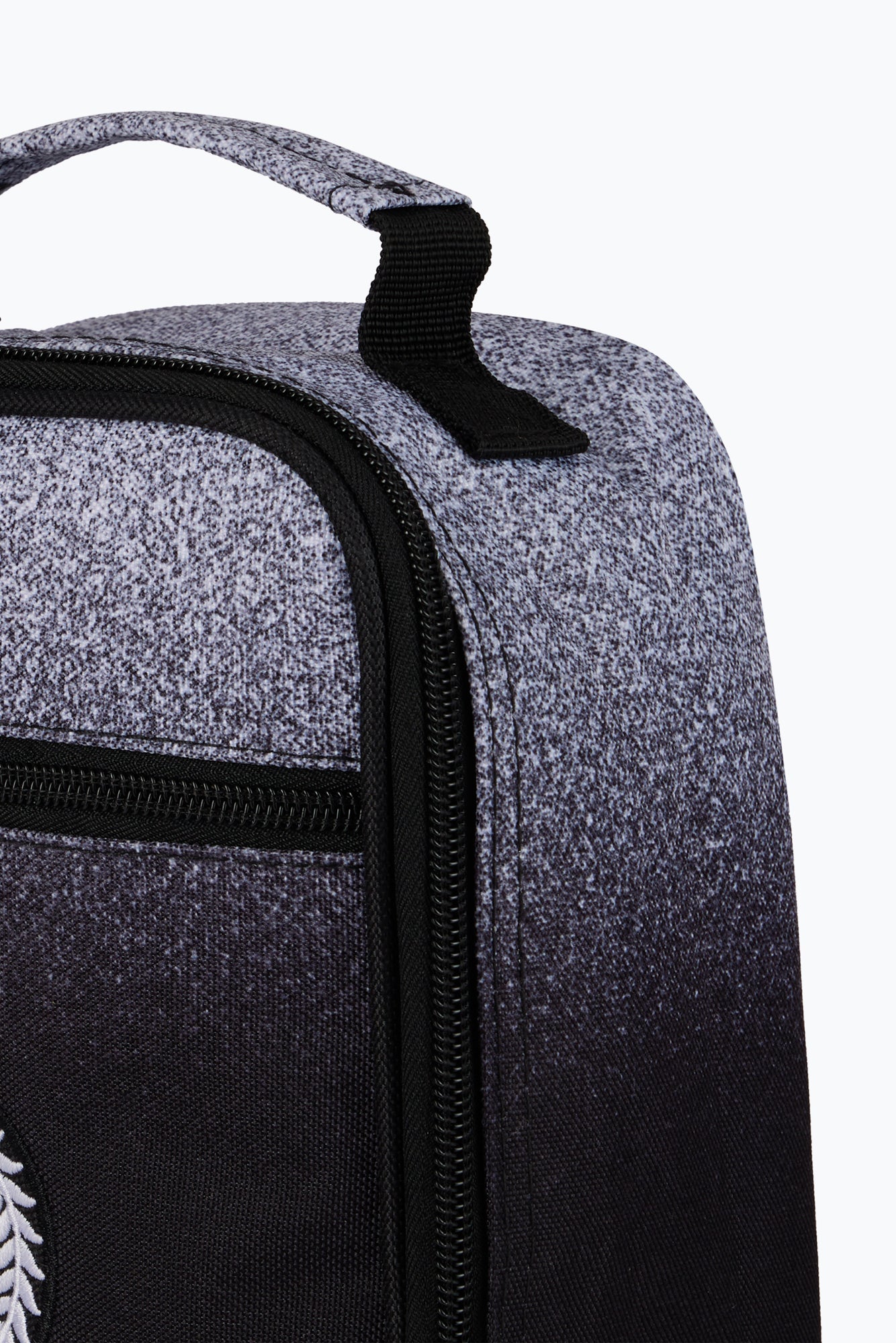 Hype Unisex Black/White Speckle Fade Lunch Bag