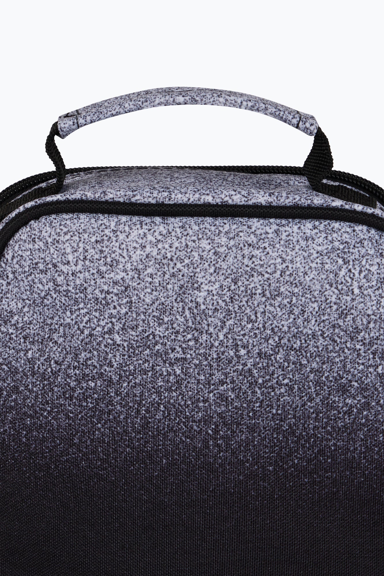 Hype Unisex Black/White Speckle Fade Lunch Bag