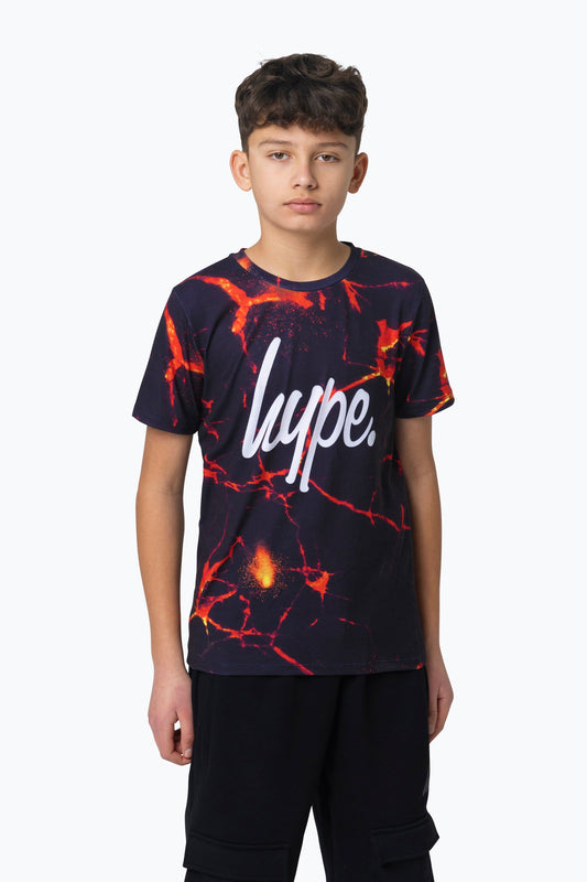 HYPE BOYS MULTI LAVA T-SHIRT