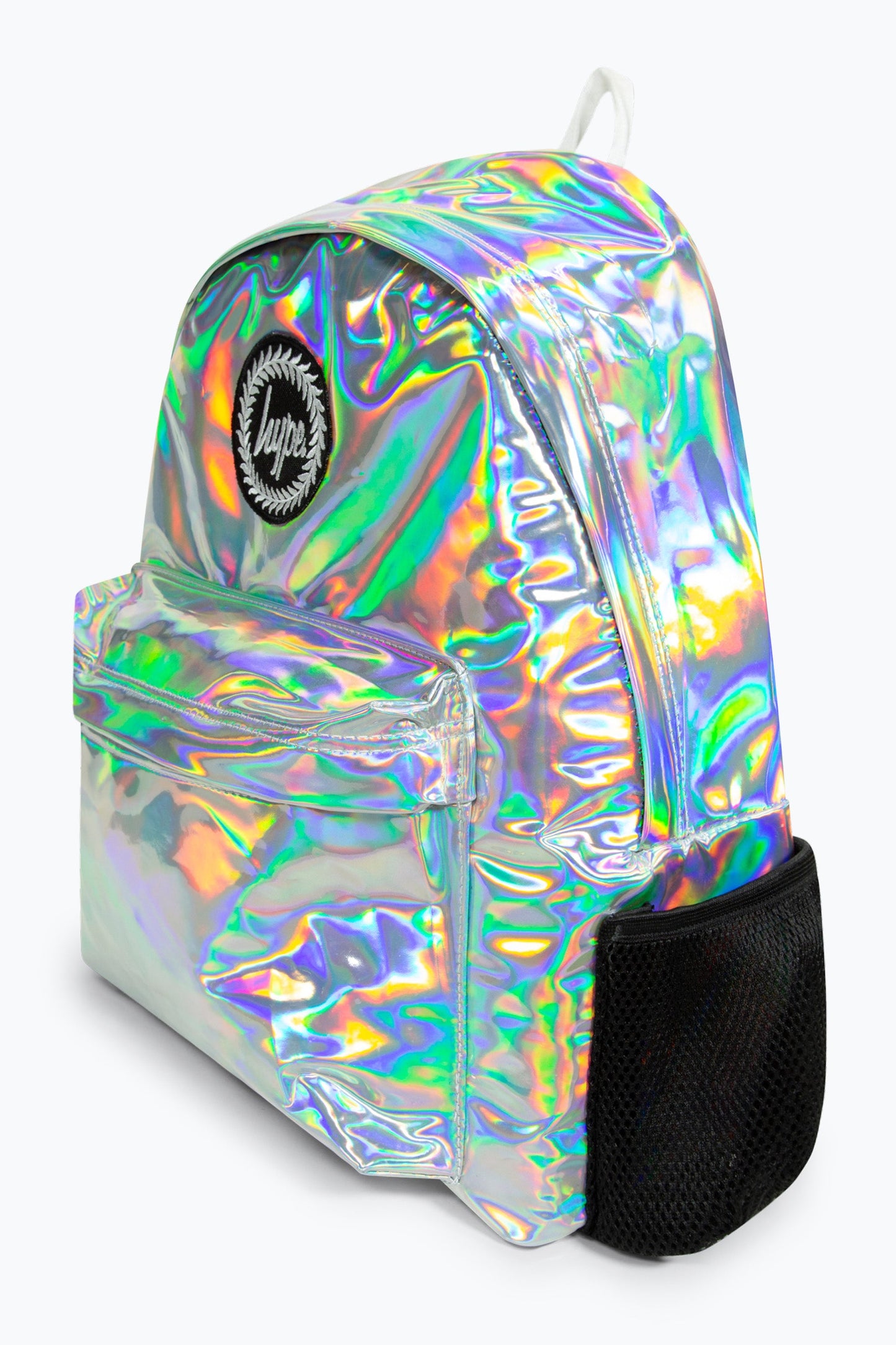 HYPE SILVER HOLOGRAPHIC BACKPACK