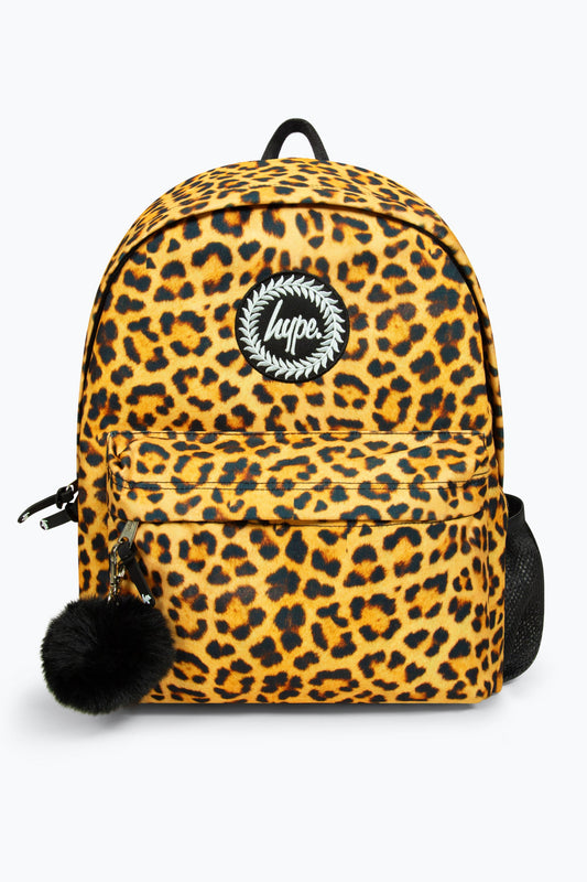 HYPE LEOPARD POM POM BACKPACK