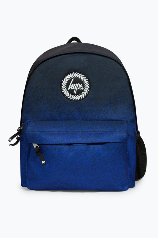 HYPE BLACK BLUE SPECKLE FADE BACKPACK