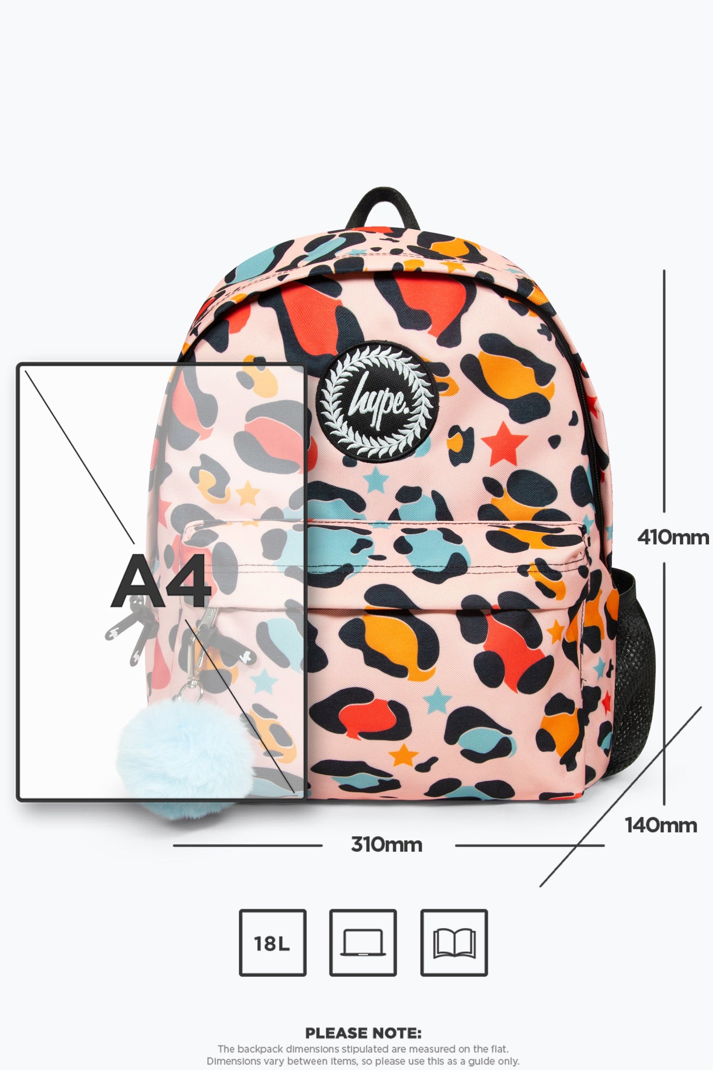 HYPE STAR LEOPARD BACKPACK