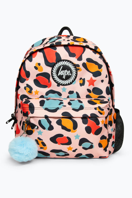 HYPE STAR LEOPARD BACKPACK