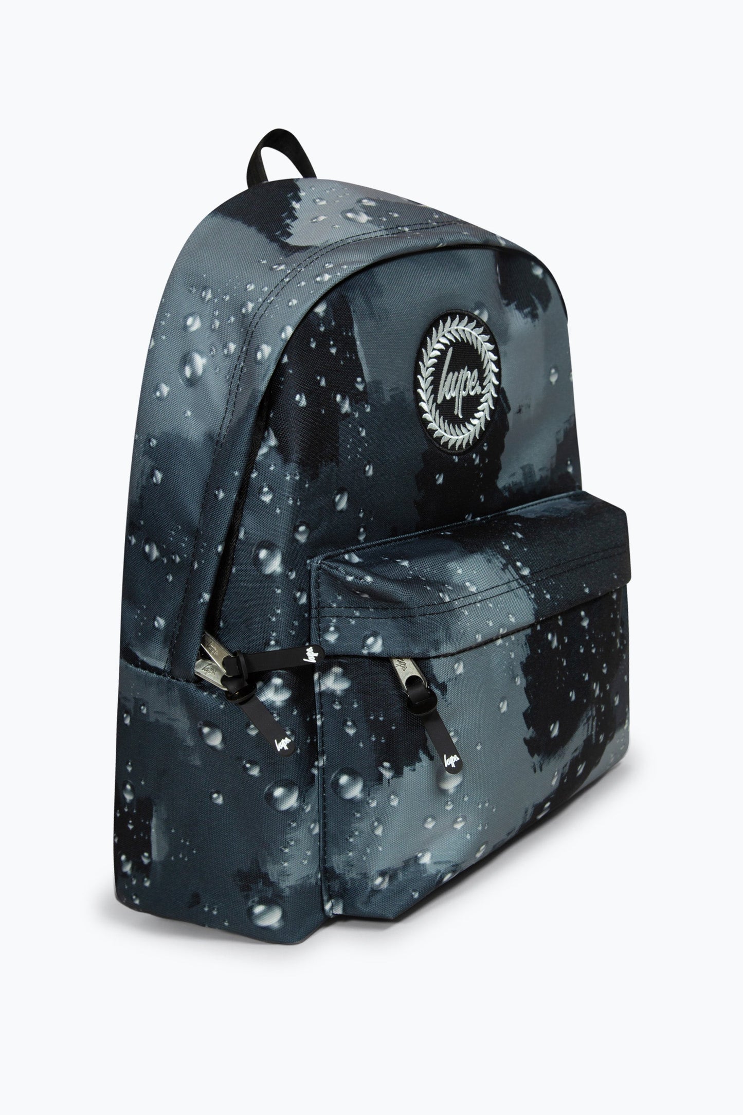 HYPE BLACK RAIN DROP CAMO BACKPACK