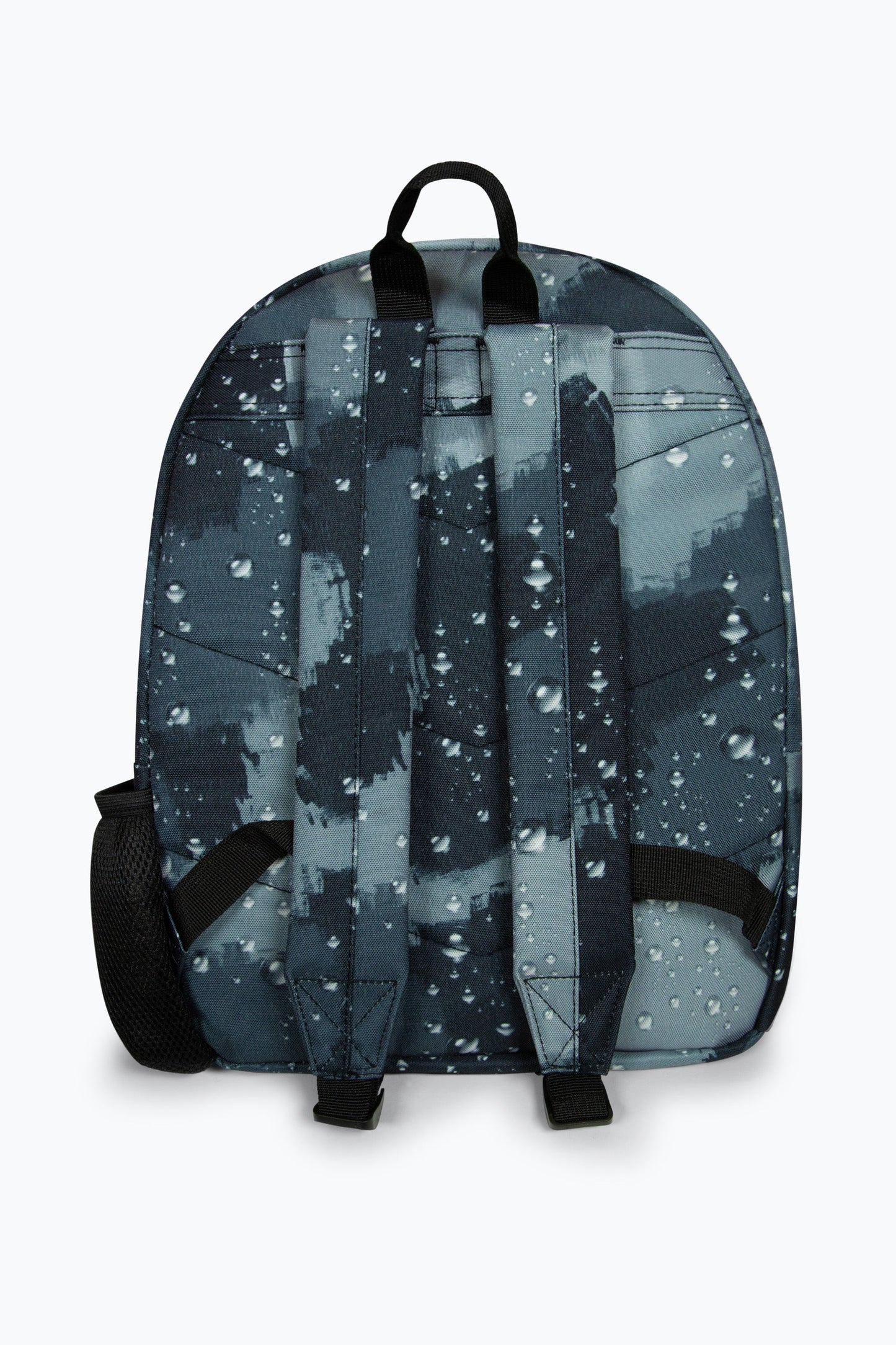 HYPE BLACK RAIN DROP CAMO BACKPACK