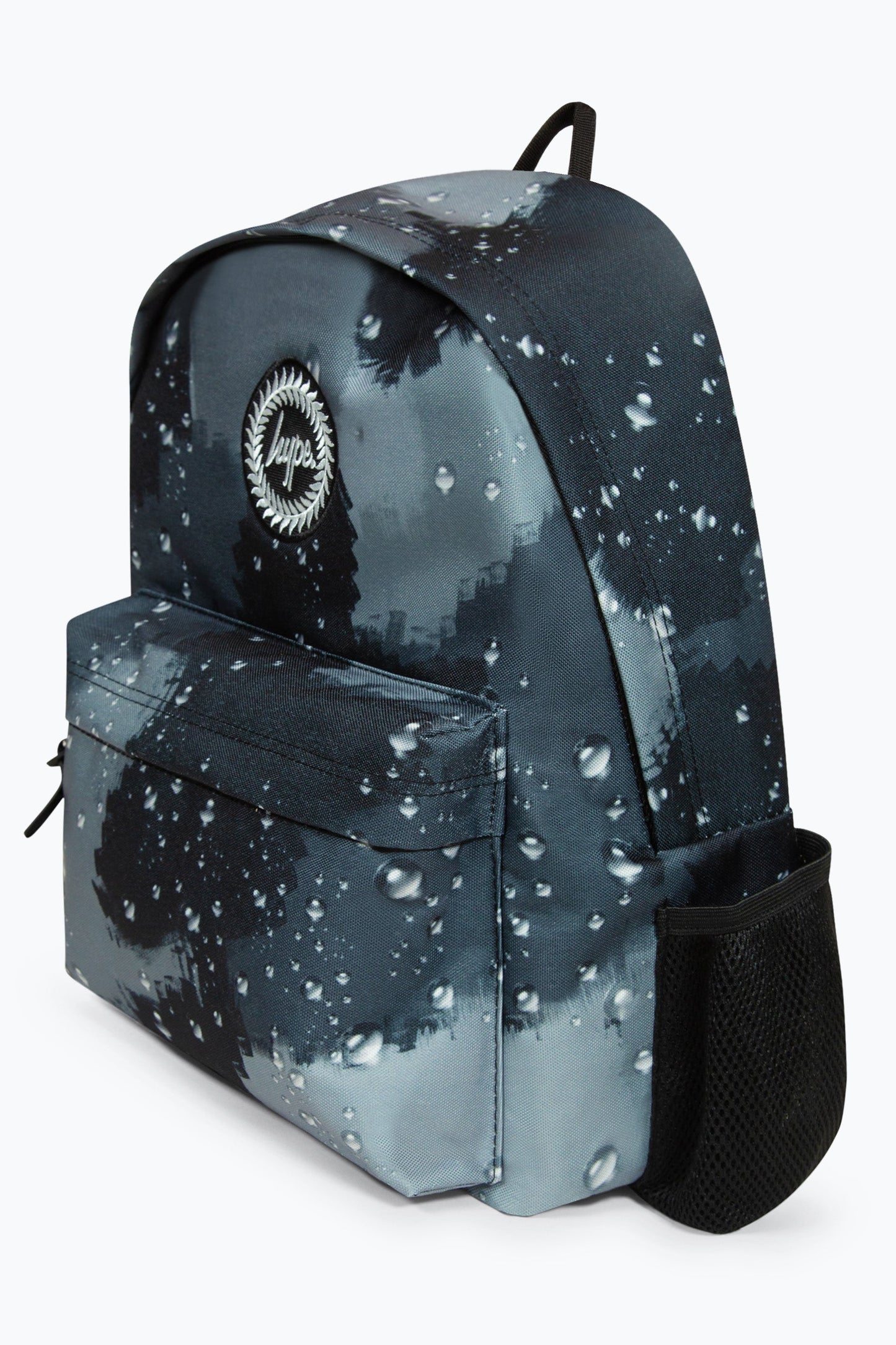 HYPE BLACK RAIN DROP CAMO BACKPACK