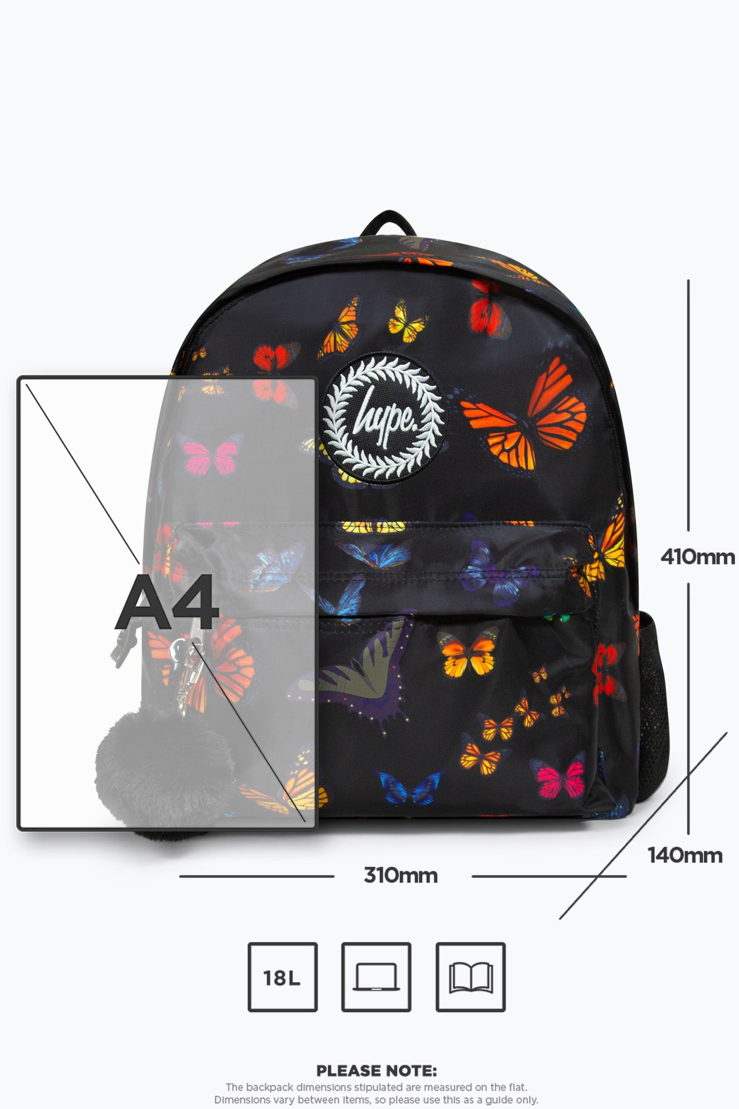 HYPE WINTER BUTTERFLY BACKPACK