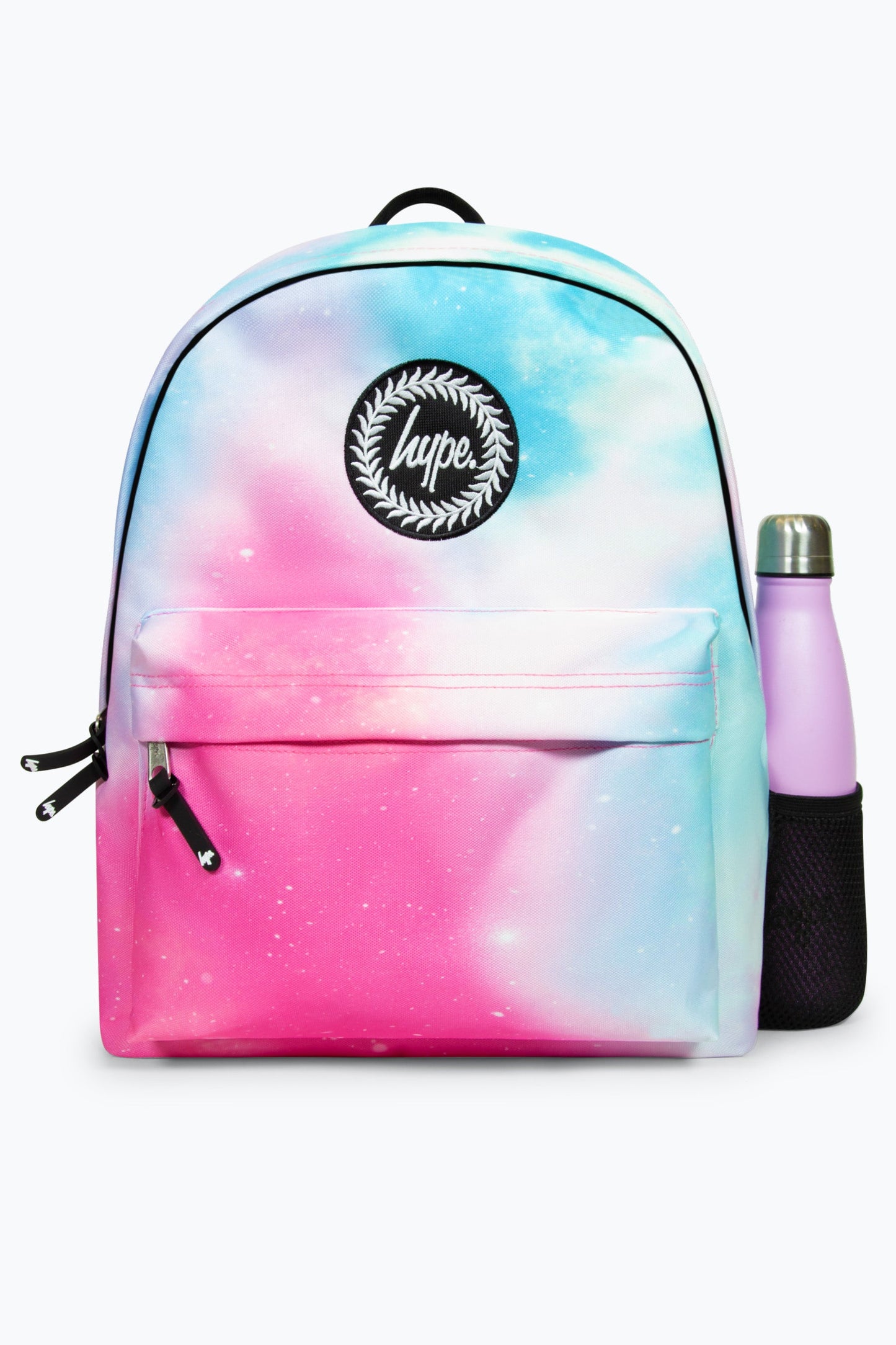 HYPE UNISEX PINK PASTEL FADE SCRIPT BACKPACK