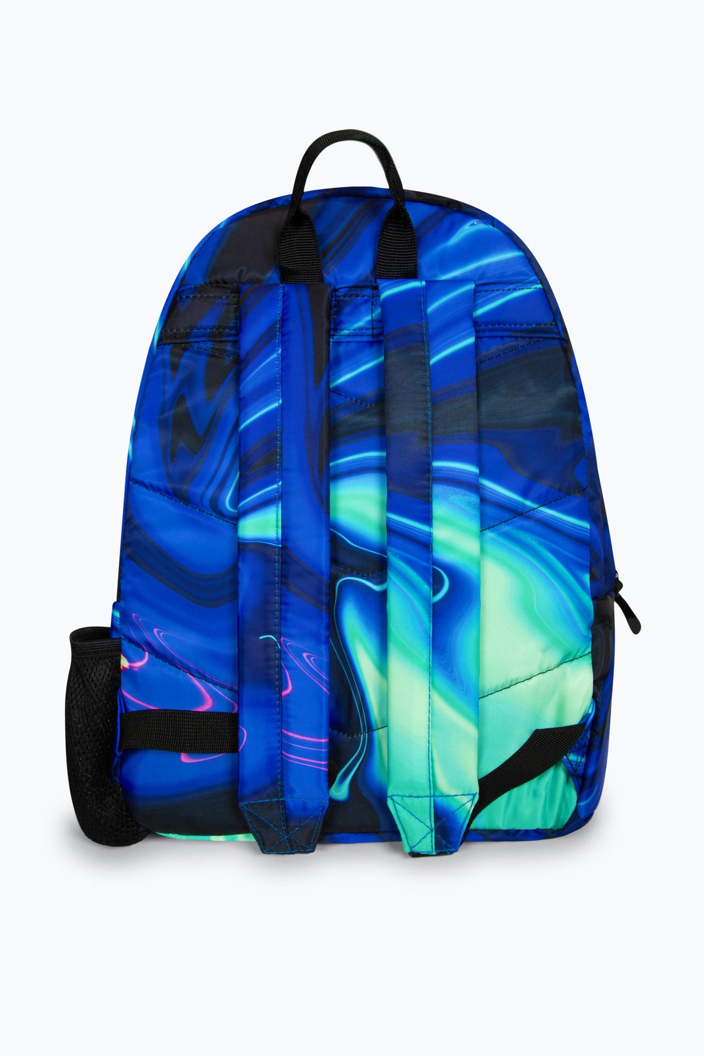 HYPE TEAL & BLUE MARBLE TWIRL BACKPACK