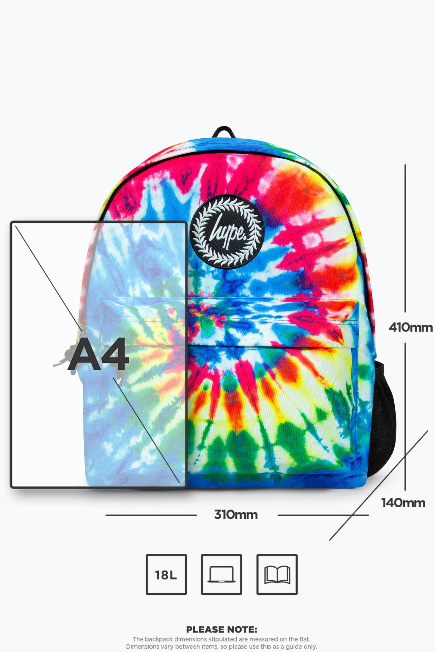 HYPE TIE DYE BACKPACK