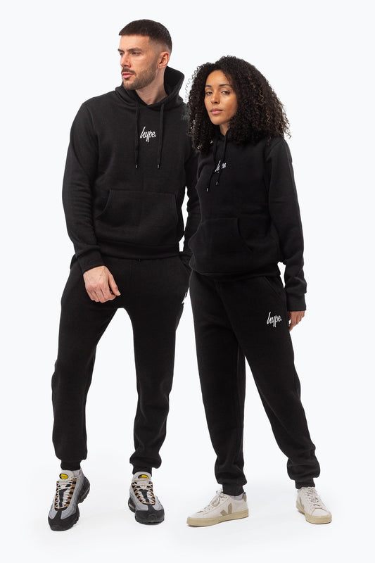 Hype Adults Black Tracksuit