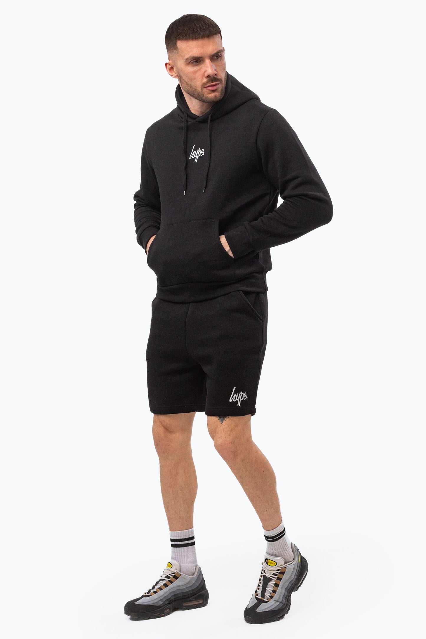 Hype Adults Black Shorts