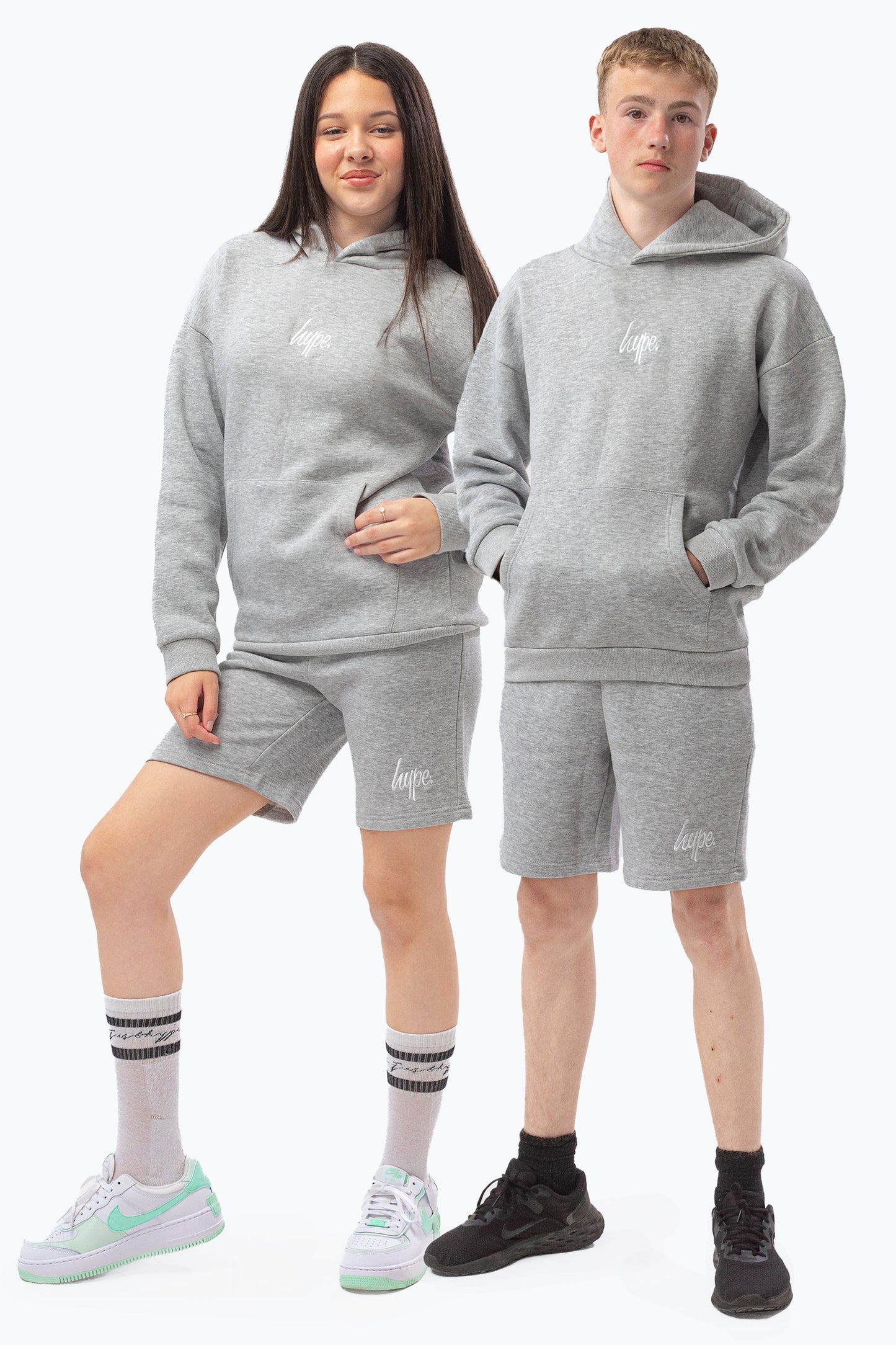 Hype Kids Grey Shorts