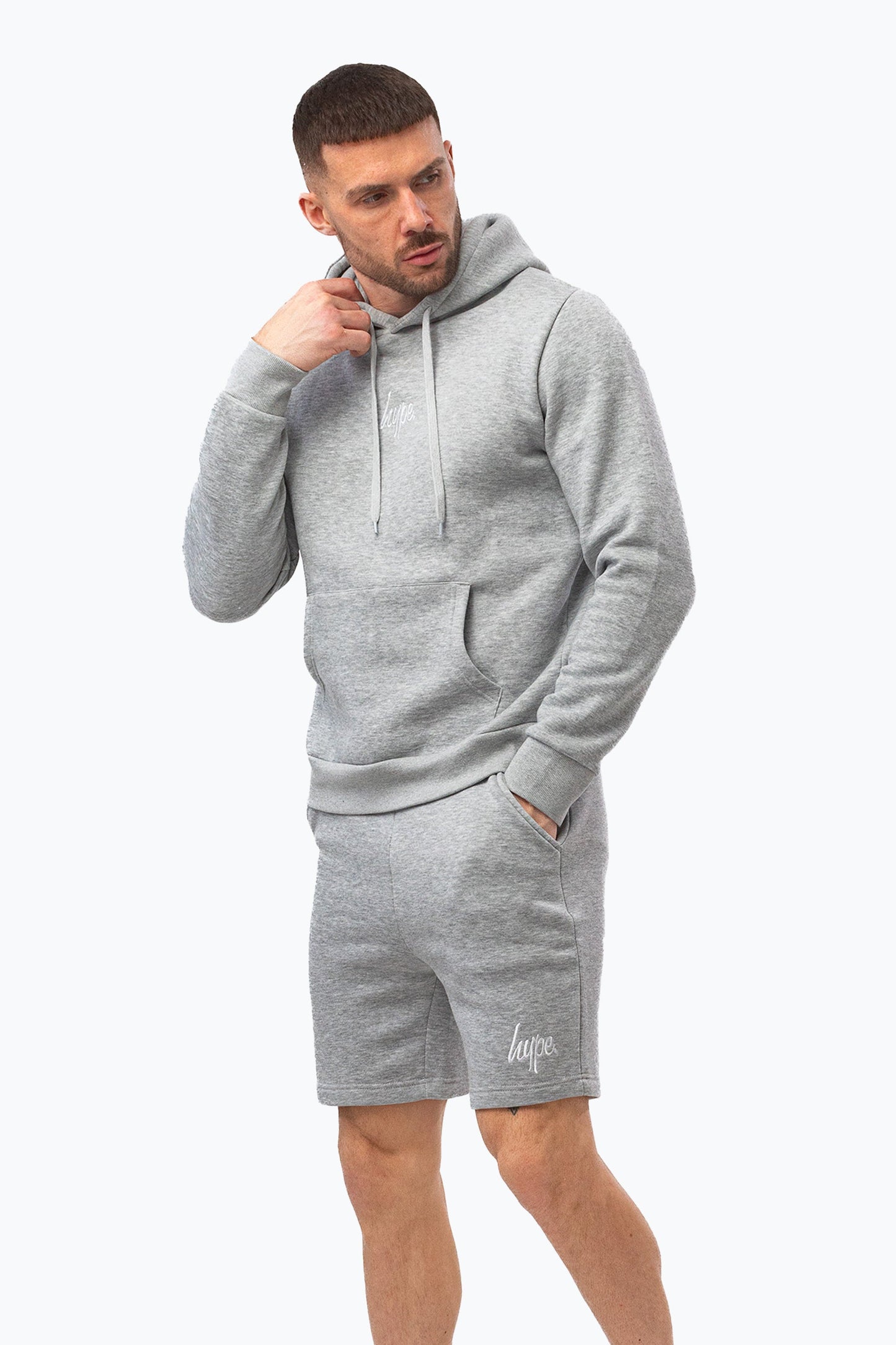 Hype Adults Grey Shorts