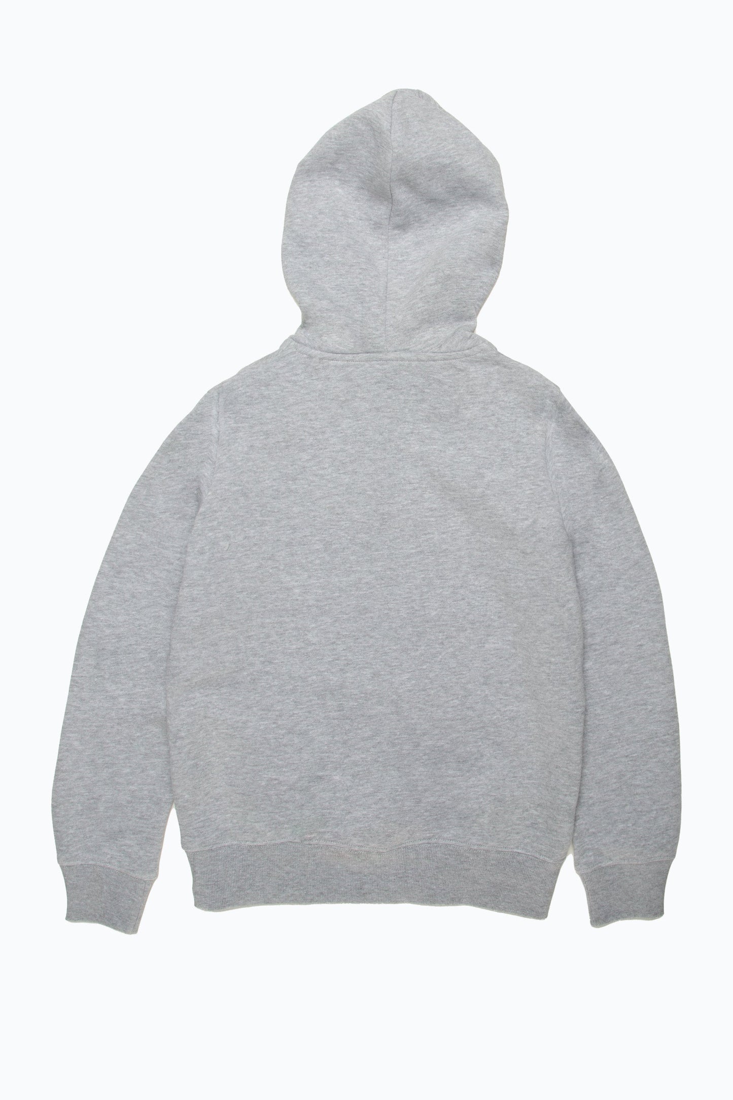 HYPE BOYS GREY WAVE SCRIPT HOODIE