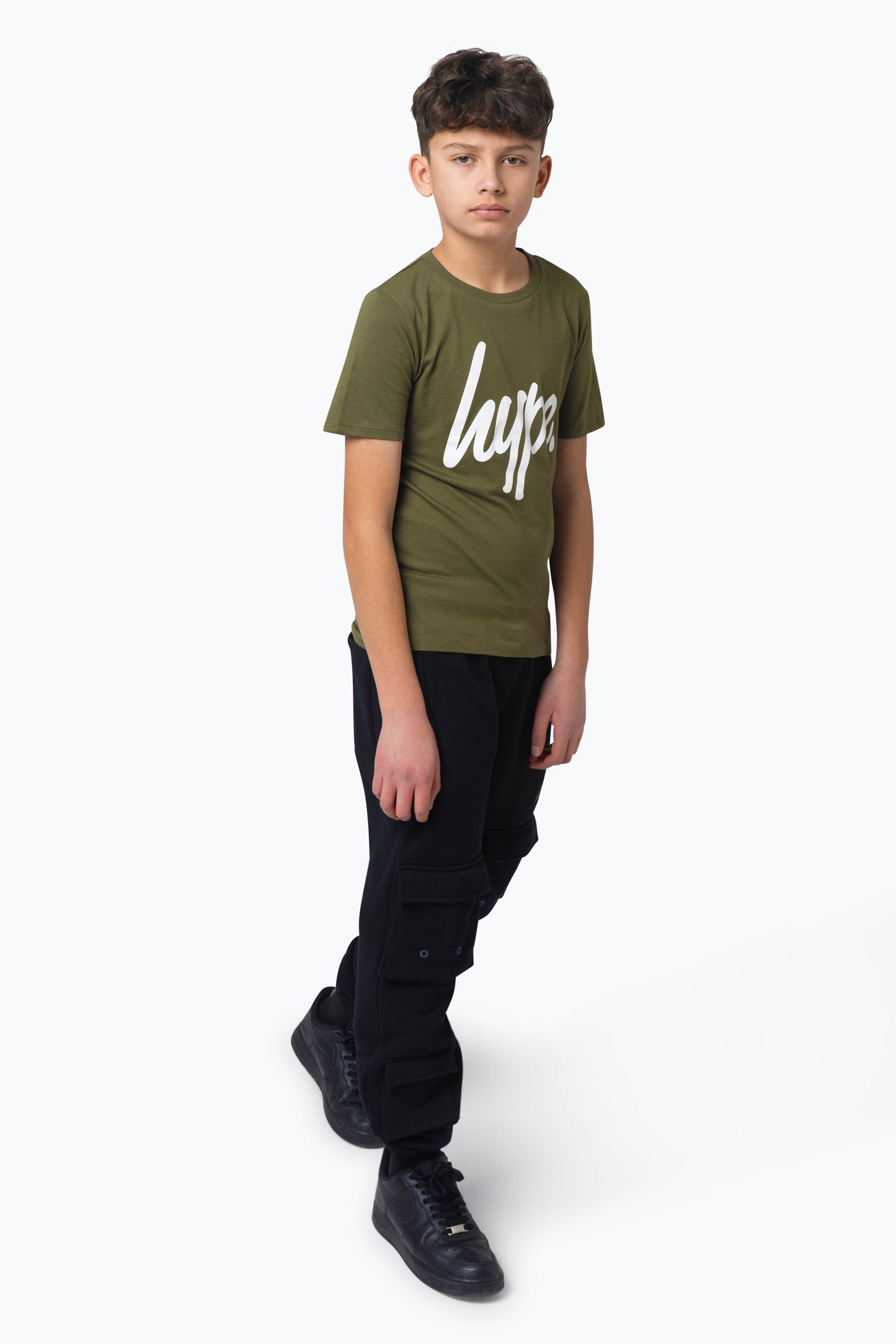 HYPE BOYS KHAKI CAMO T-SHIRT 2-PACK SETS