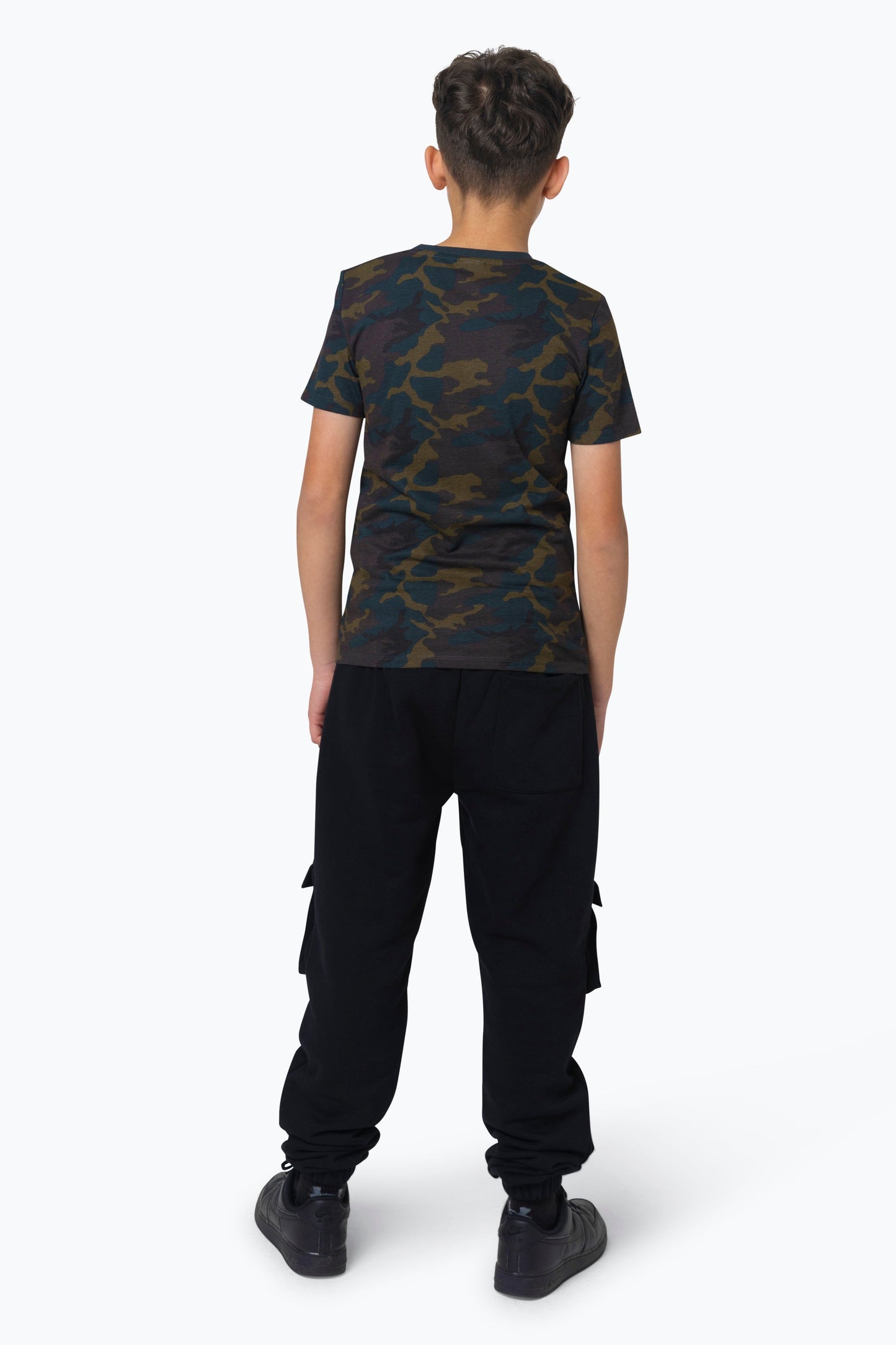 HYPE BOYS KHAKI CAMO T-SHIRT 2-PACK SETS