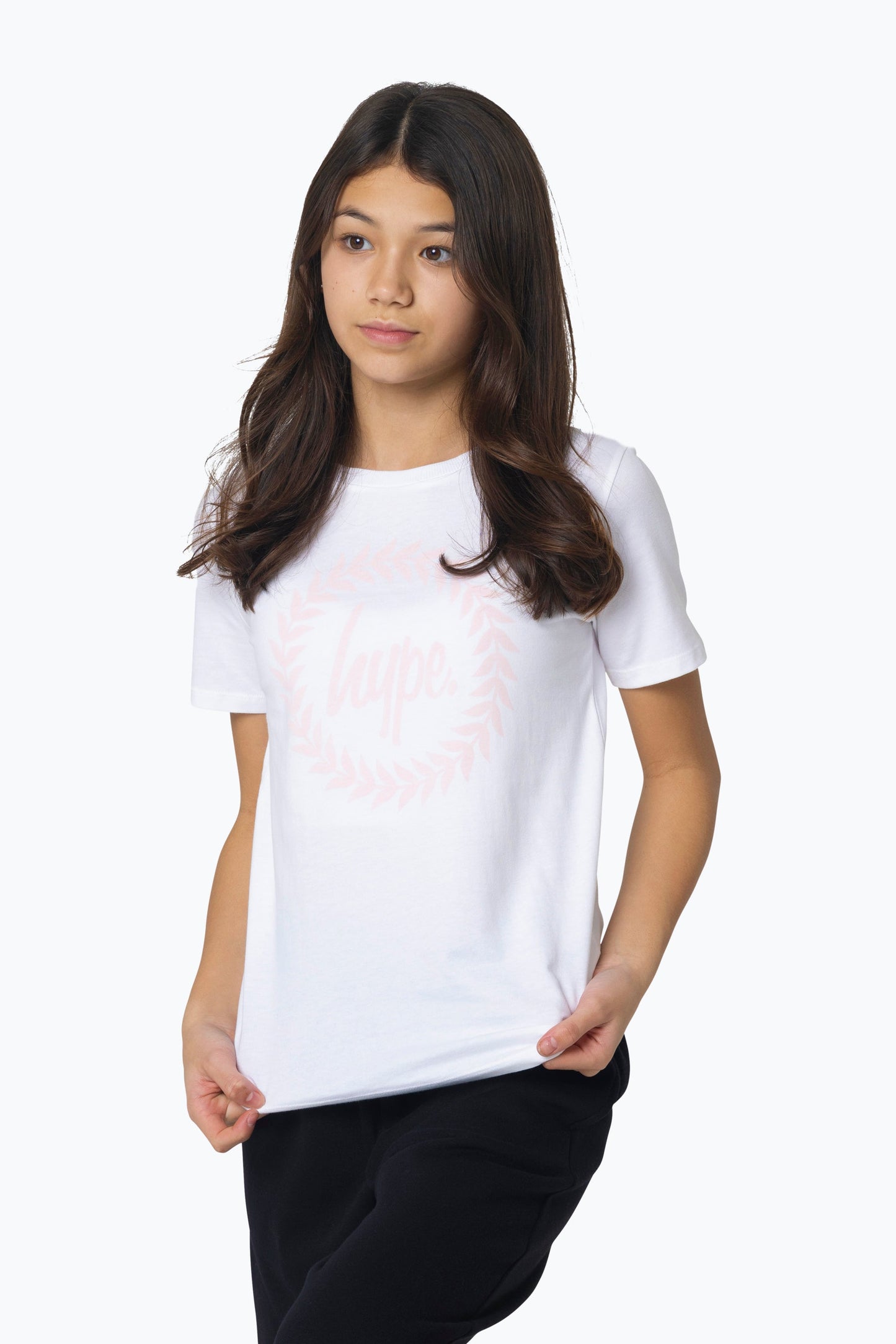 HYPE GIRLS PINK LEOPARD T-SHIRT 2-PACK SETS