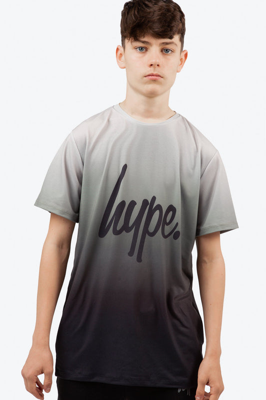 HYPE BOYS KHAKI FADE SUBLIMATED T-SHIRT