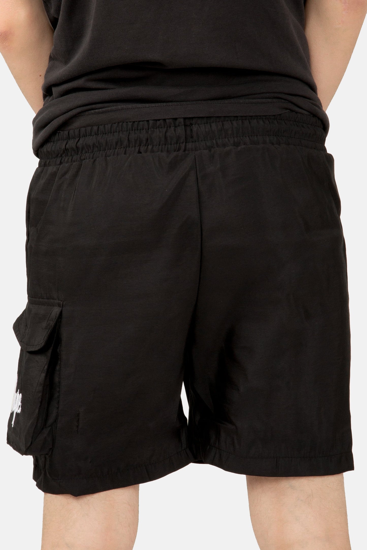 HYPE BOYS BLACK LIGHTWEIGHT POCKET SHORTS