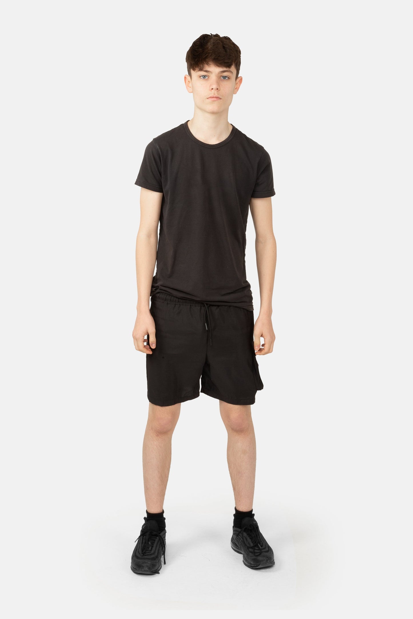 HYPE BOYS BLACK LIGHTWEIGHT POCKET SHORTS