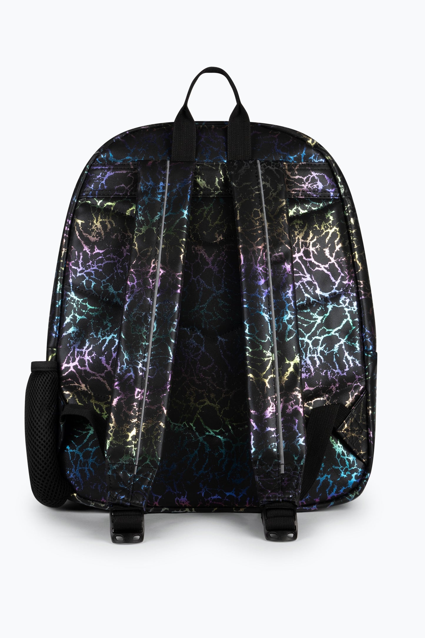 Hype Kids Black Glitter Lightning Iconic Backpack