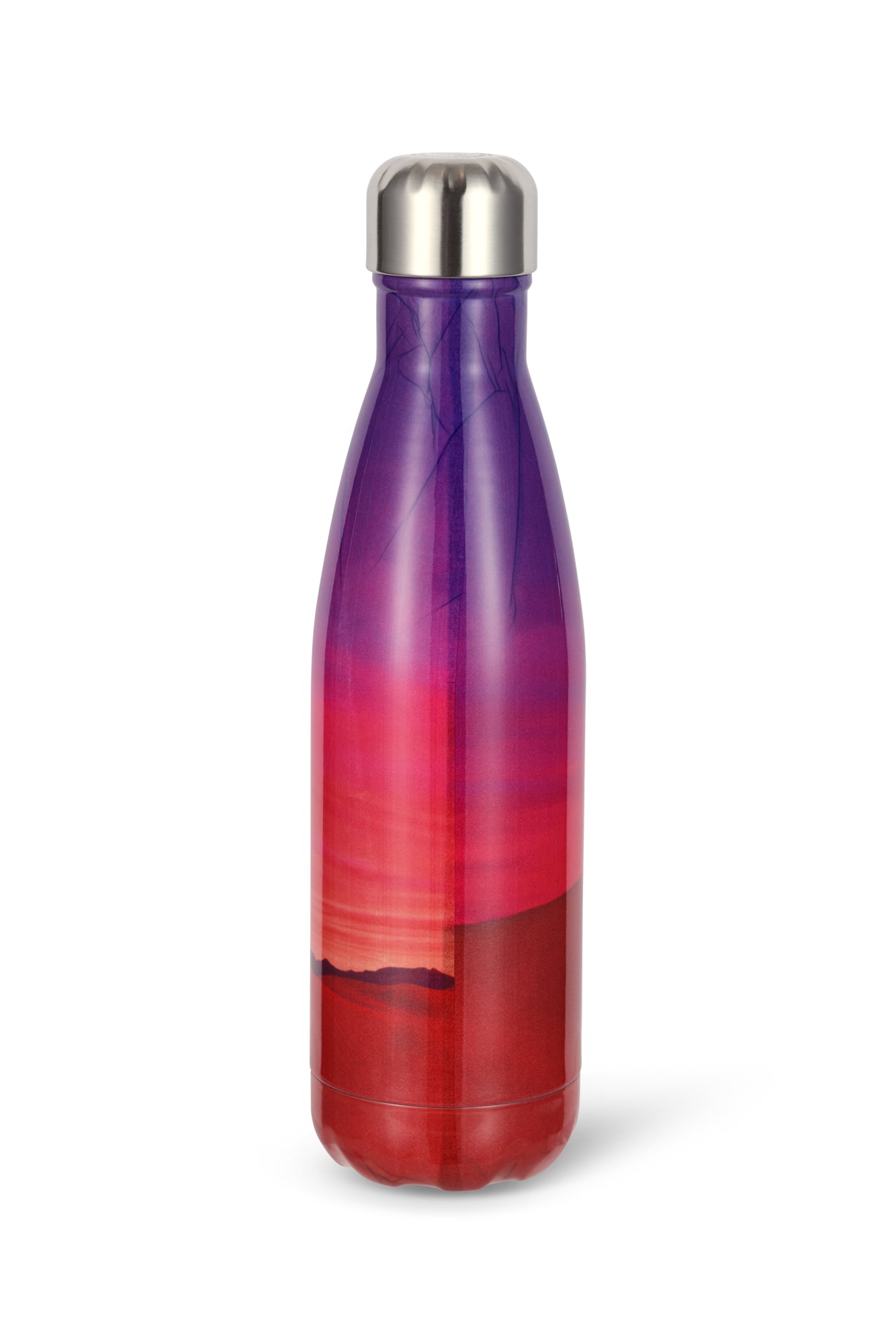Hype Kids Red/Purple Sunset Dune Thermal Water Bottle