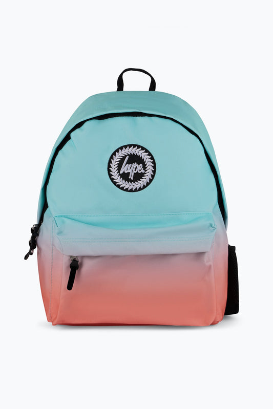 Hype Girls Multi Mint And Peach Fade Backpack