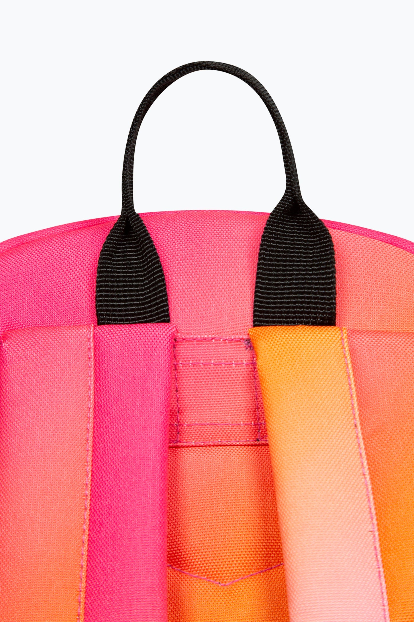 HYPE PINK/ORANGE GRADIENT BADGE BACKPACK