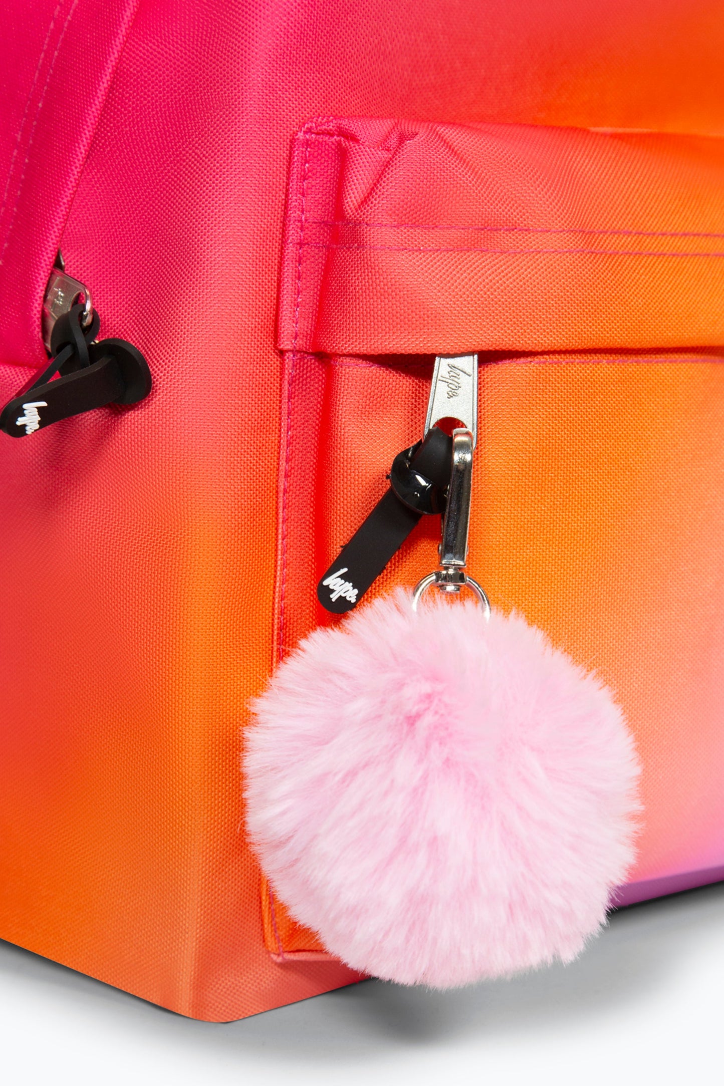 HYPE PINK/ORANGE GRADIENT BADGE BACKPACK