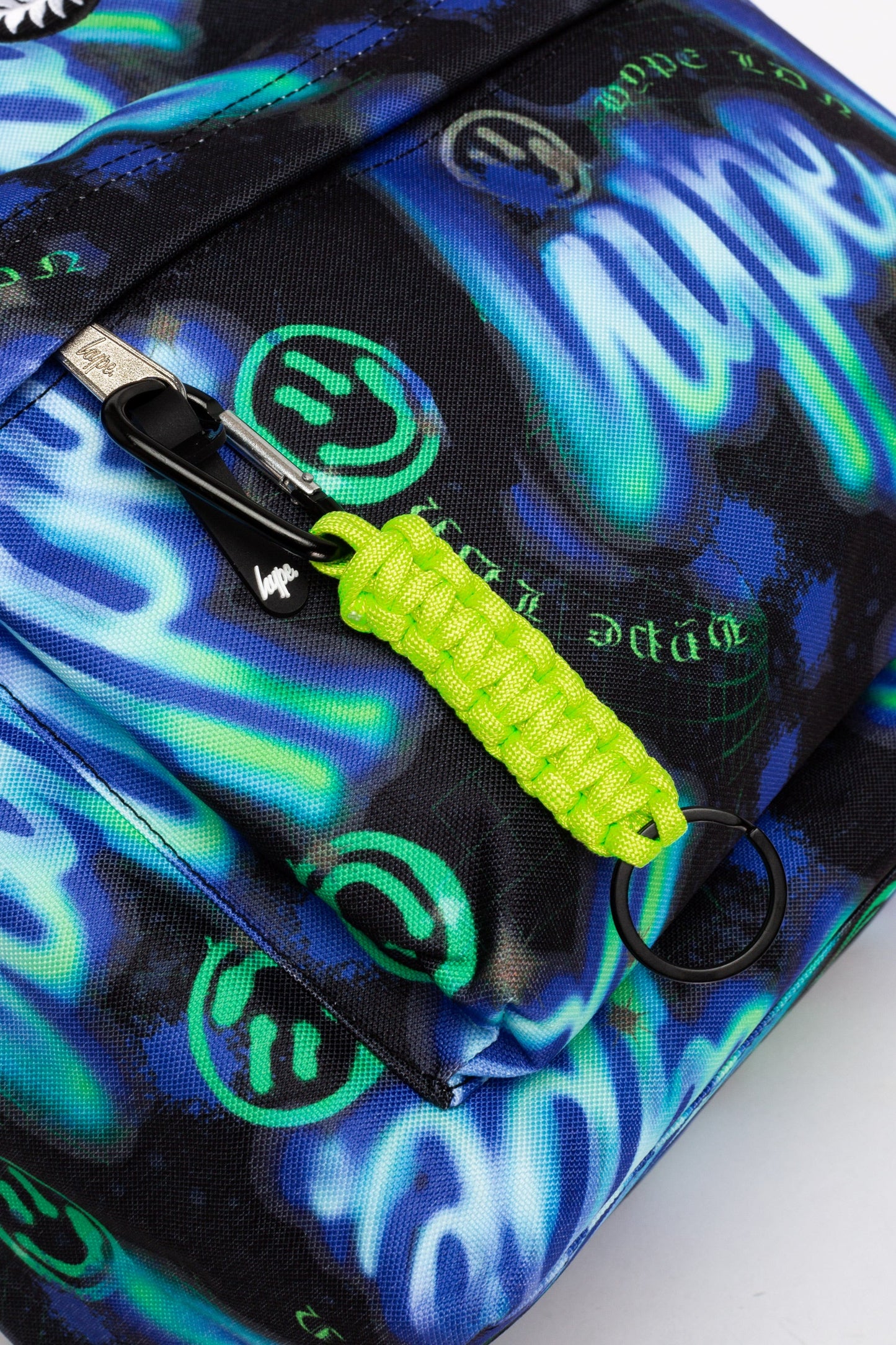 HYPE BOYS BLUE/GREEN ELECTRIC SMILE ICONIC BACKPACK