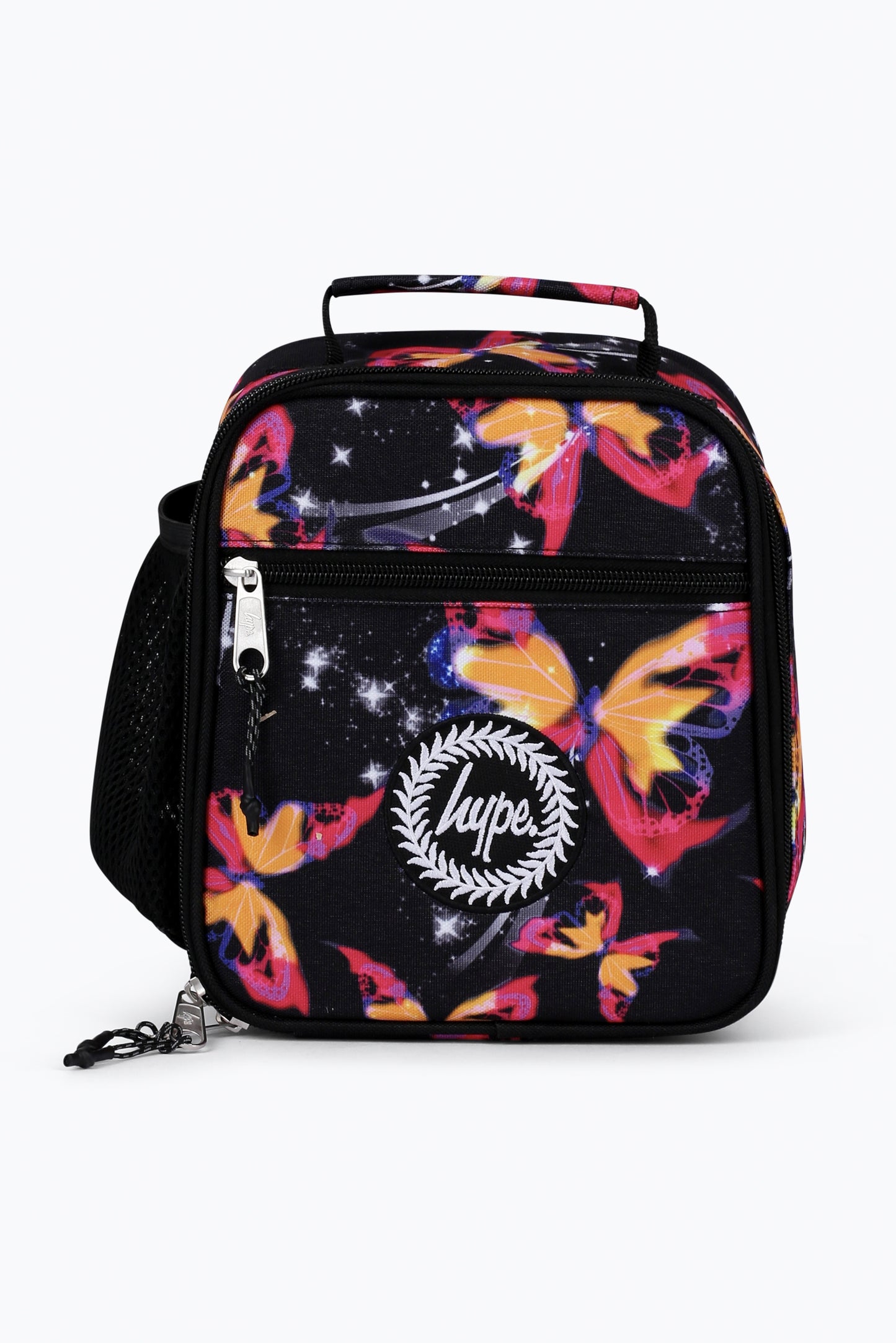 Hype Unisex Multi Glitter Blur Butterfly Lunch Bag