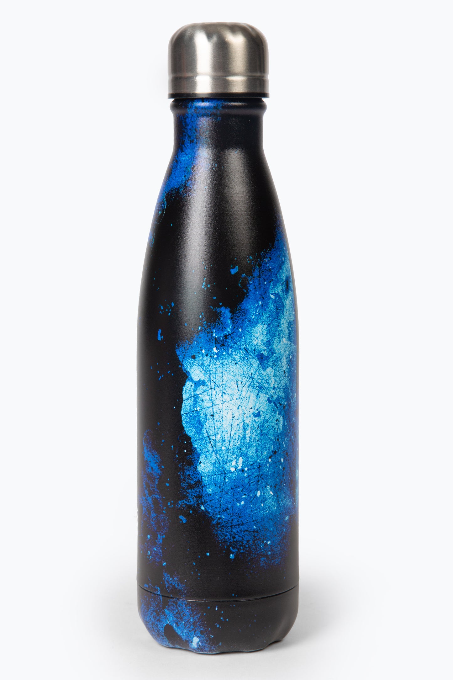 Hype Kids Black Blue Grunge Water Bottle