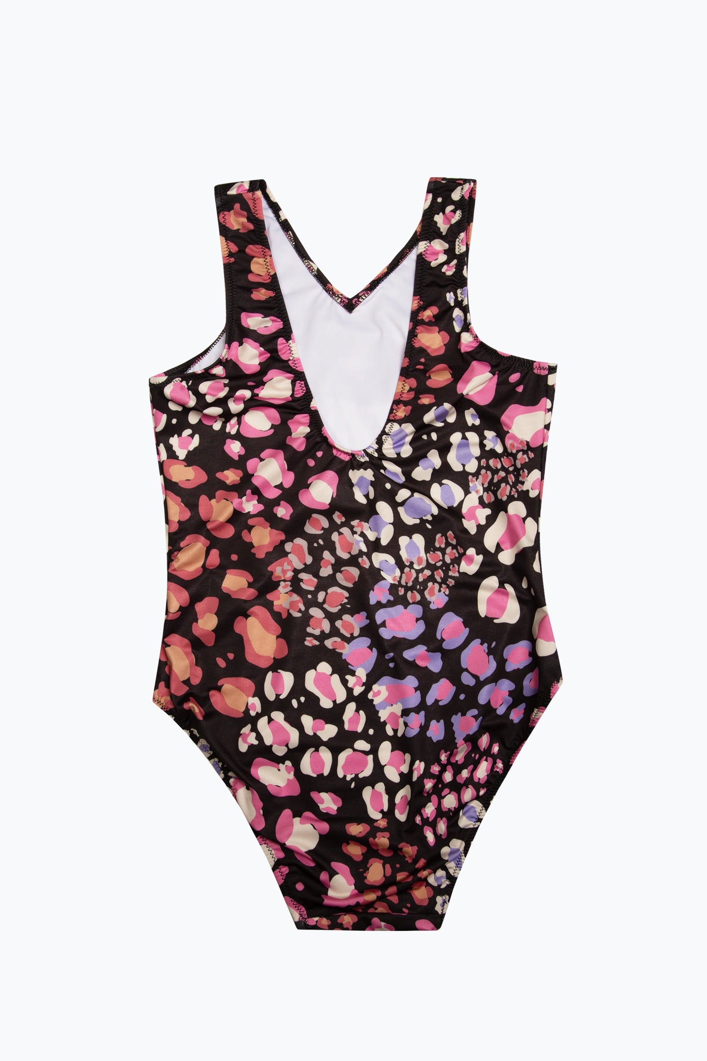 HYPE GIRLS PURPLE LEOPARD SWIMSUIT