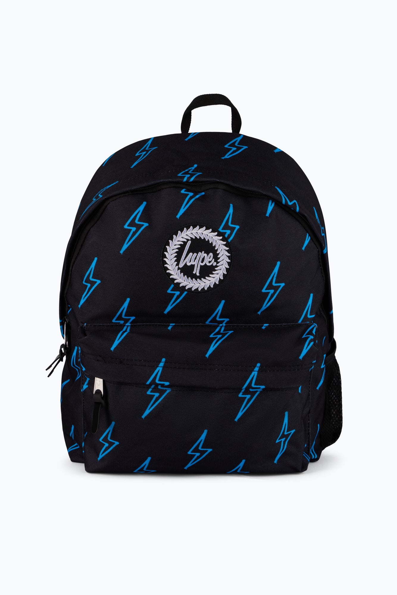 Hype Unisex Black Blue Lightning Backpack