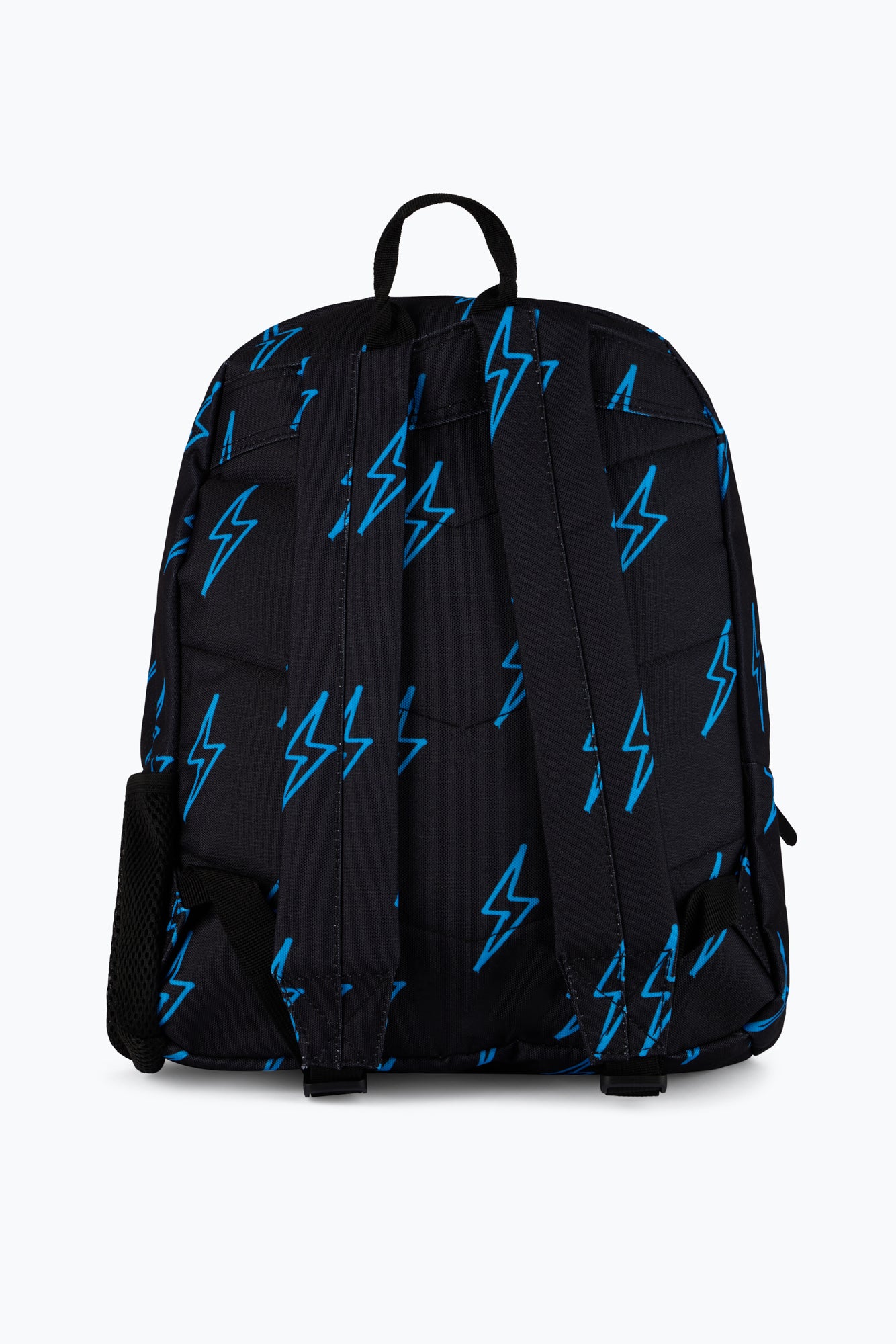 Hype Unisex Black Blue Lightning Backpack