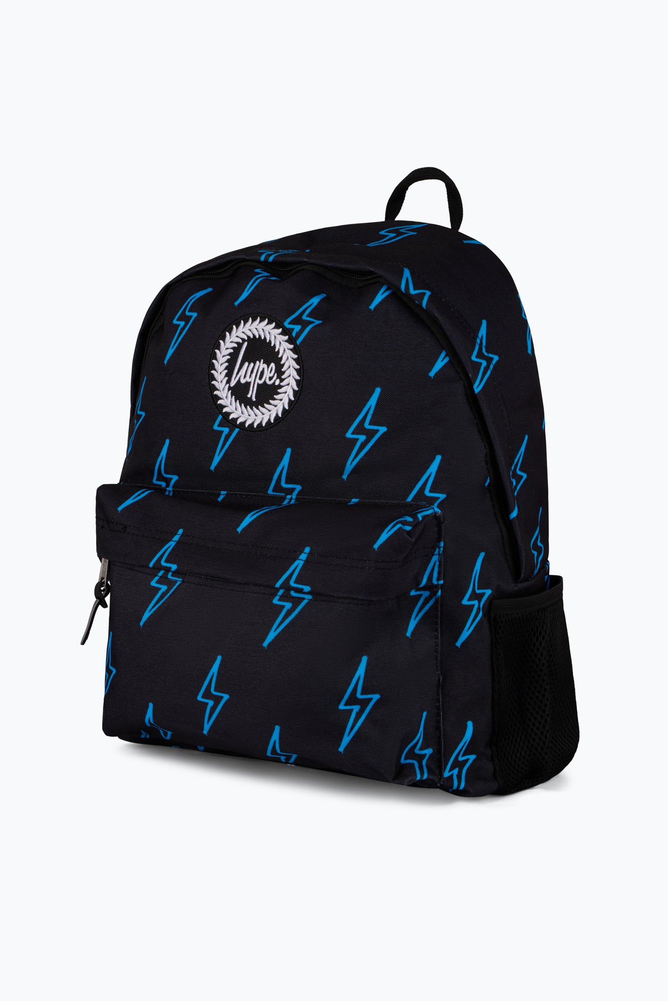 Hype Unisex Black Blue Lightning Backpack