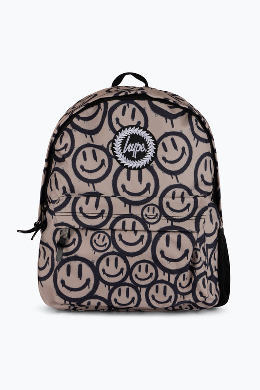 Hype Unisex Sand Drip Smiley Backpack
