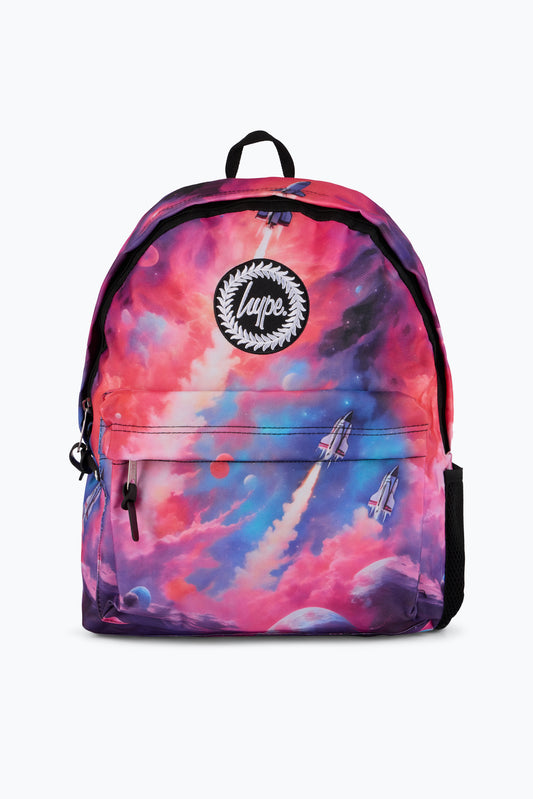 Hype Unisex Multi Pastel Space Launch Backpack