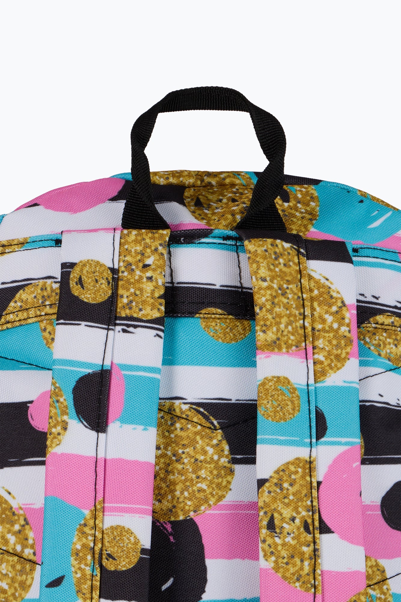 Hype Unisex Multi Spots And Sripes Backpack