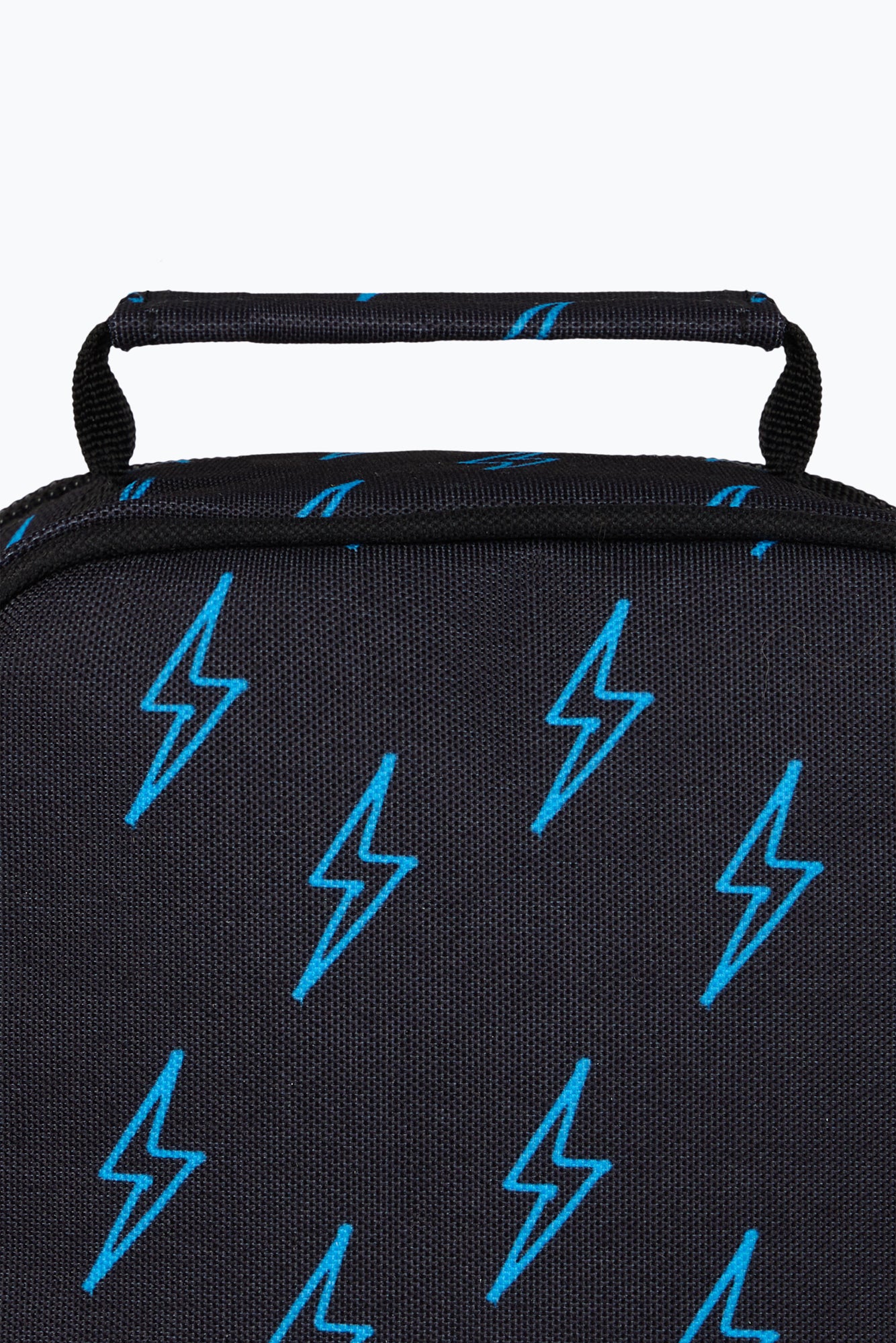 Hype Unisex Black Blue Lightning Lunch Bag