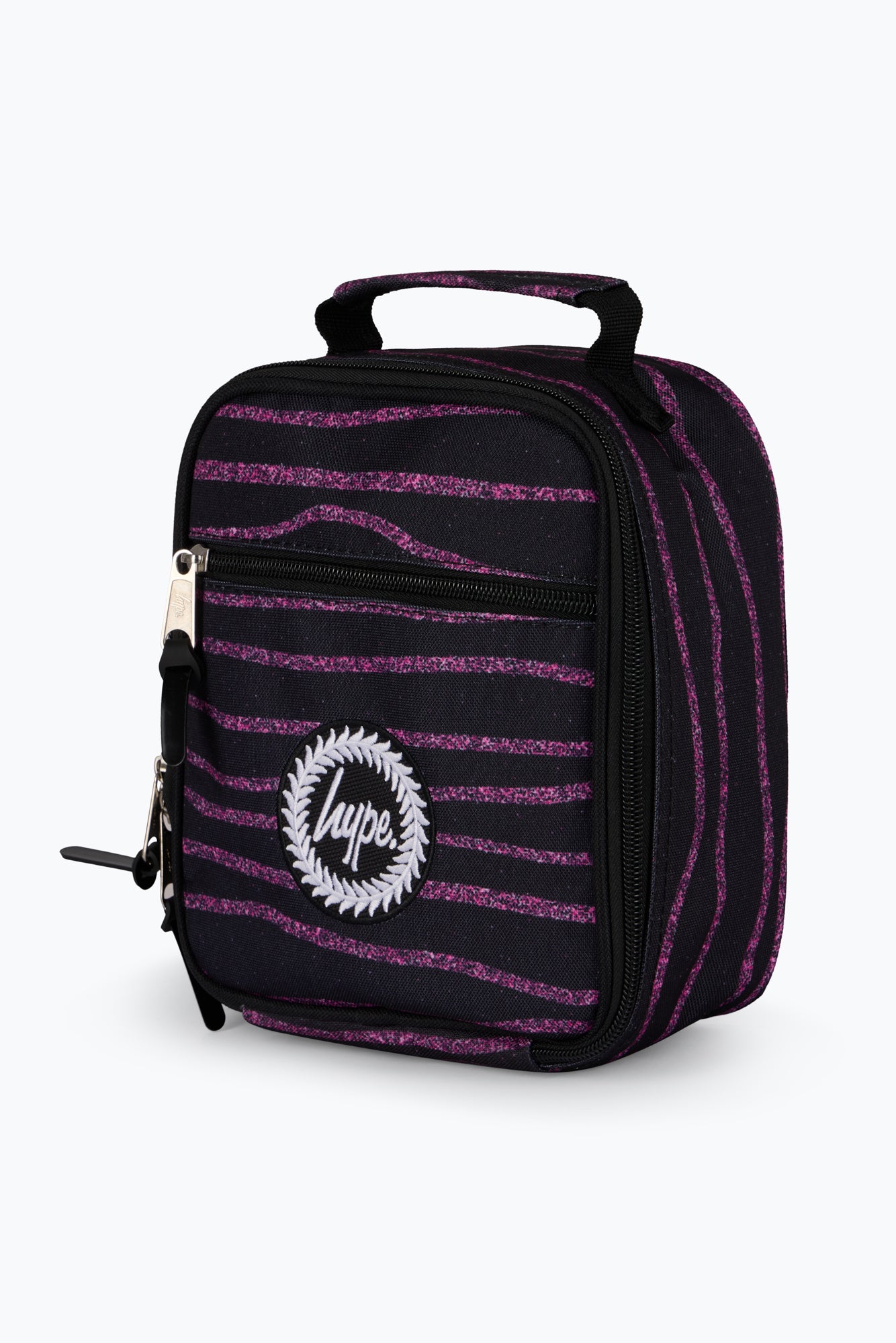 Hype Unisex Multi Glitter Stripe Lunch Bag