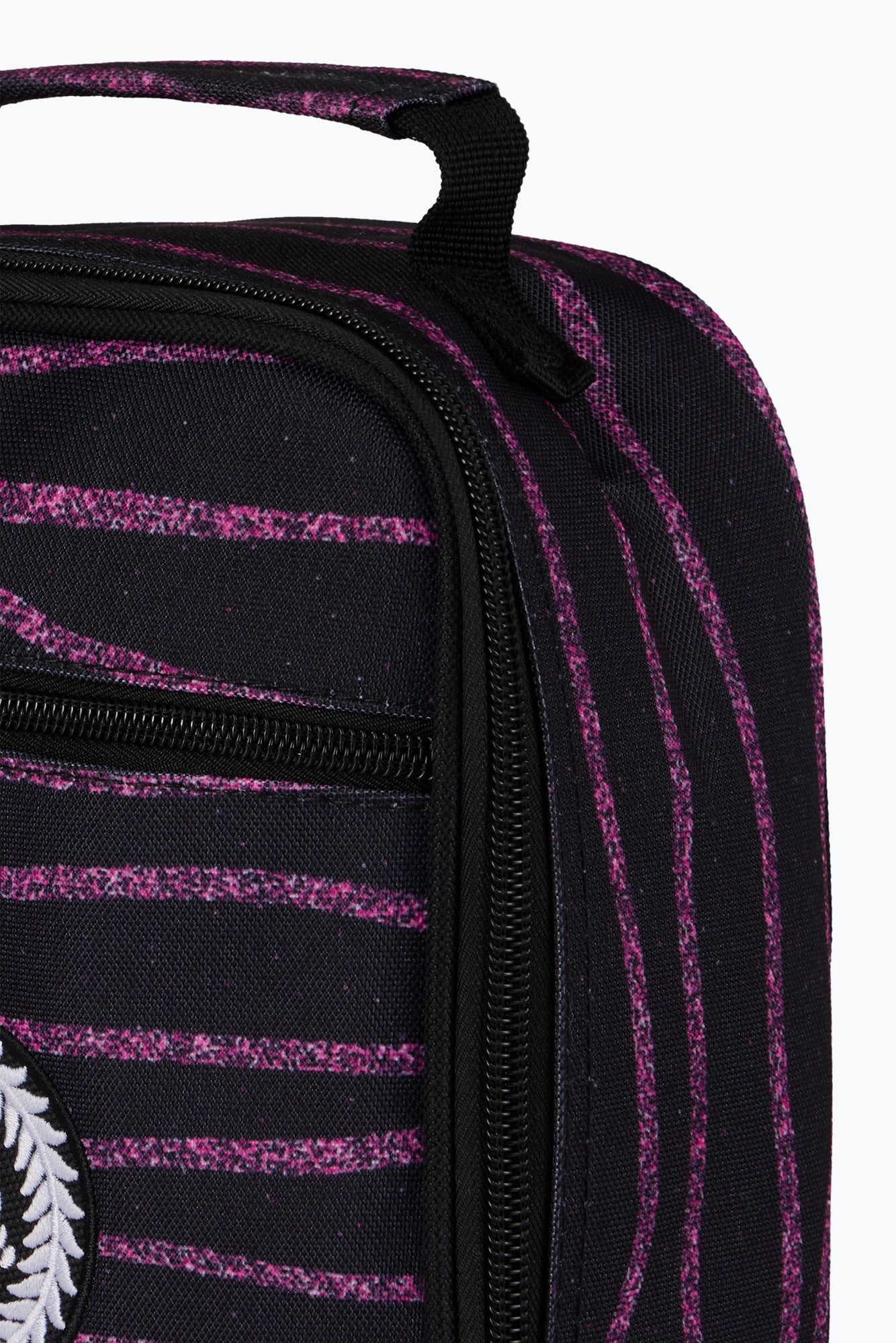 Hype Unisex Multi Glitter Stripe Lunch Bag
