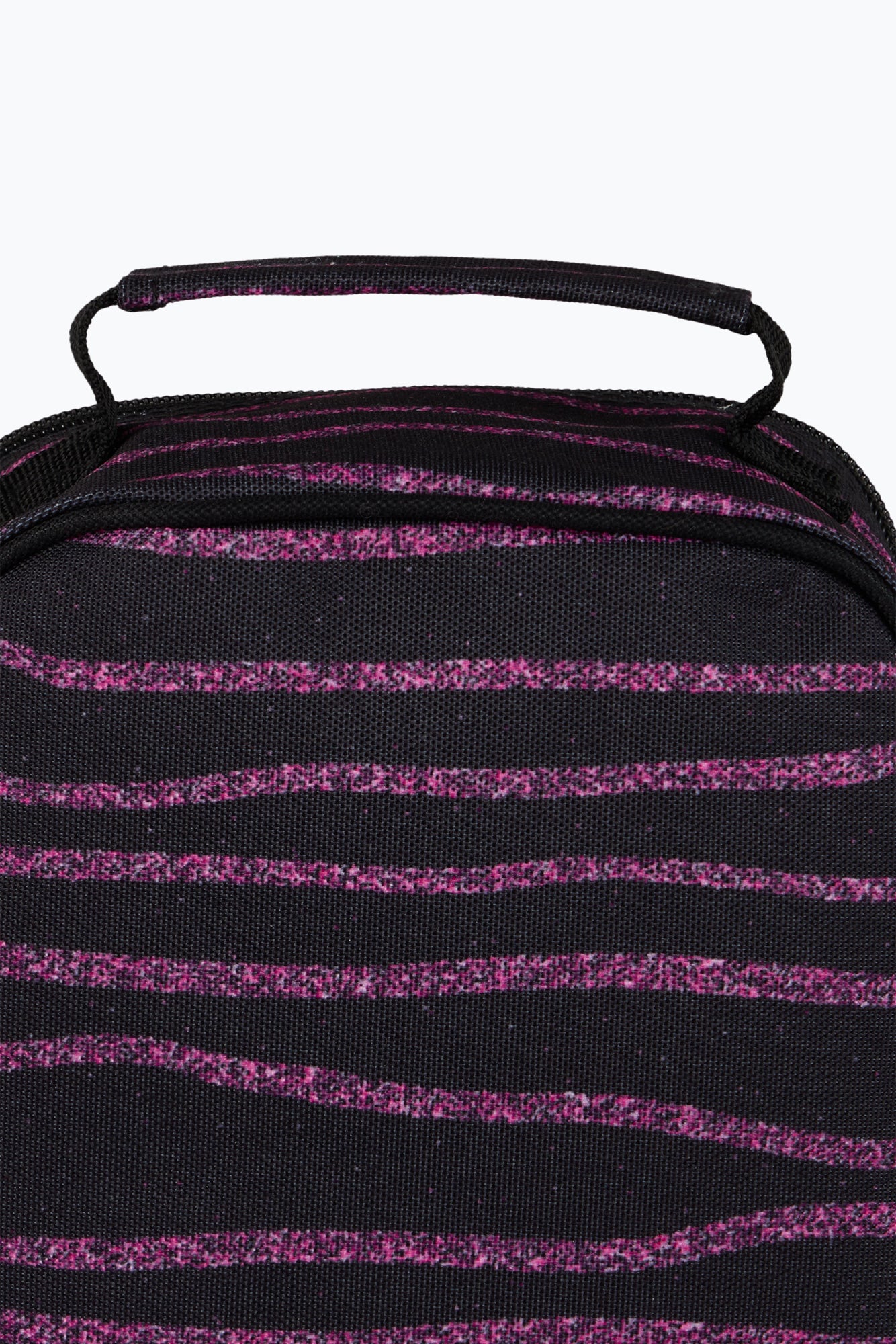Hype Unisex Multi Glitter Stripe Lunch Bag