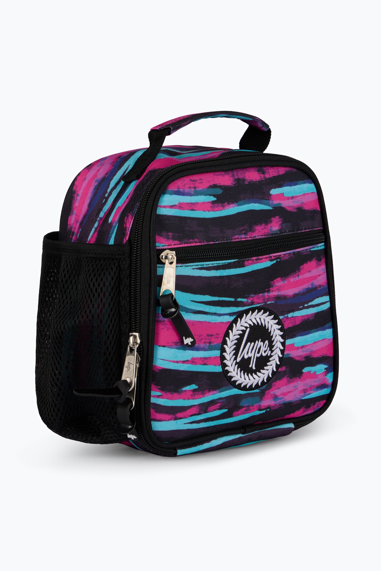 Hype Unisex Multi Pastel Zebra Lunch Bag