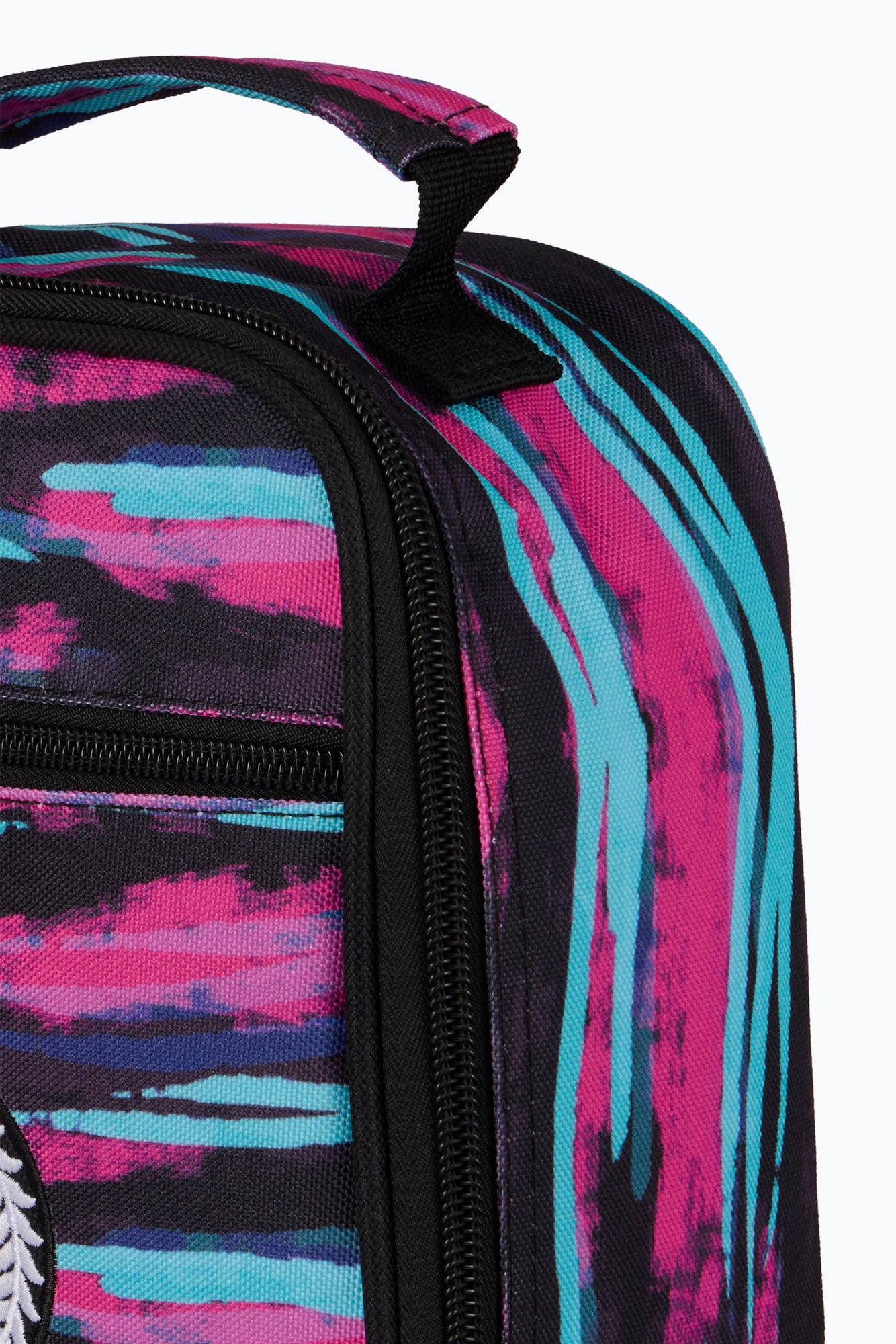 Hype Unisex Multi Pastel Zebra Lunch Bag