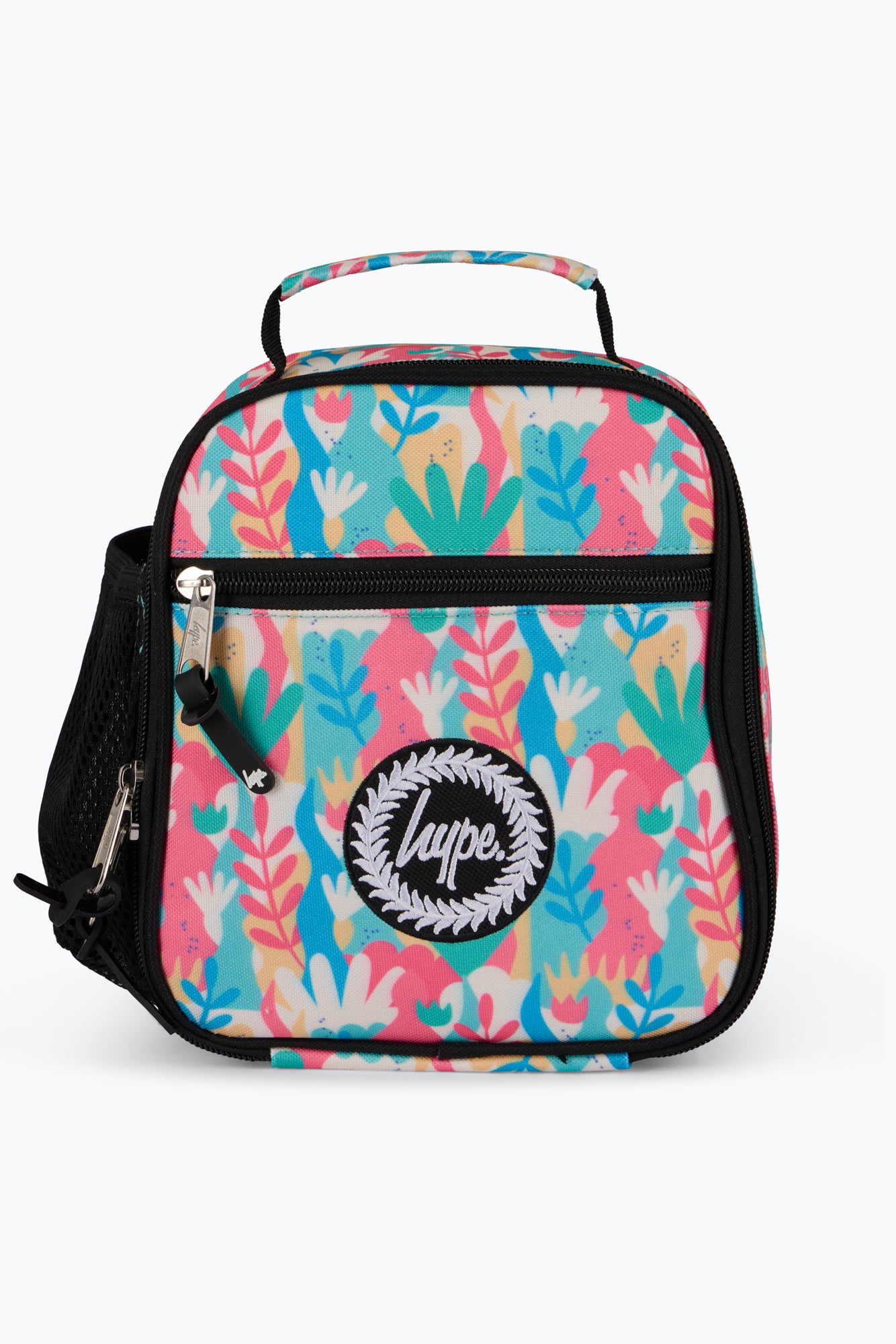 Hype Unisex Multi Pastel Flower Garden Lunch Bag