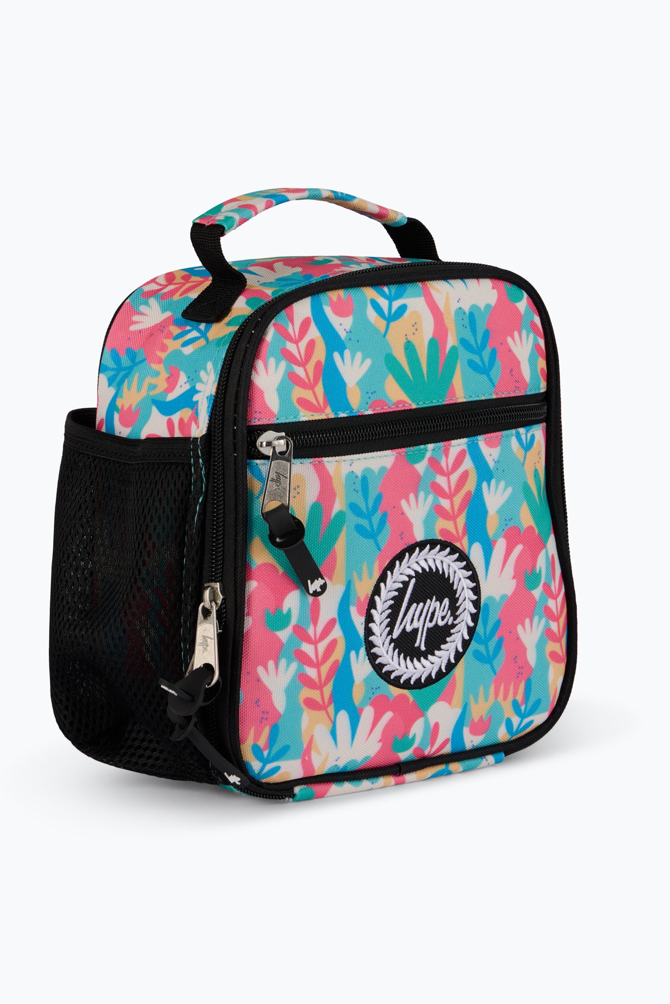 Hype Unisex Multi Pastel Flower Garden Lunch Bag